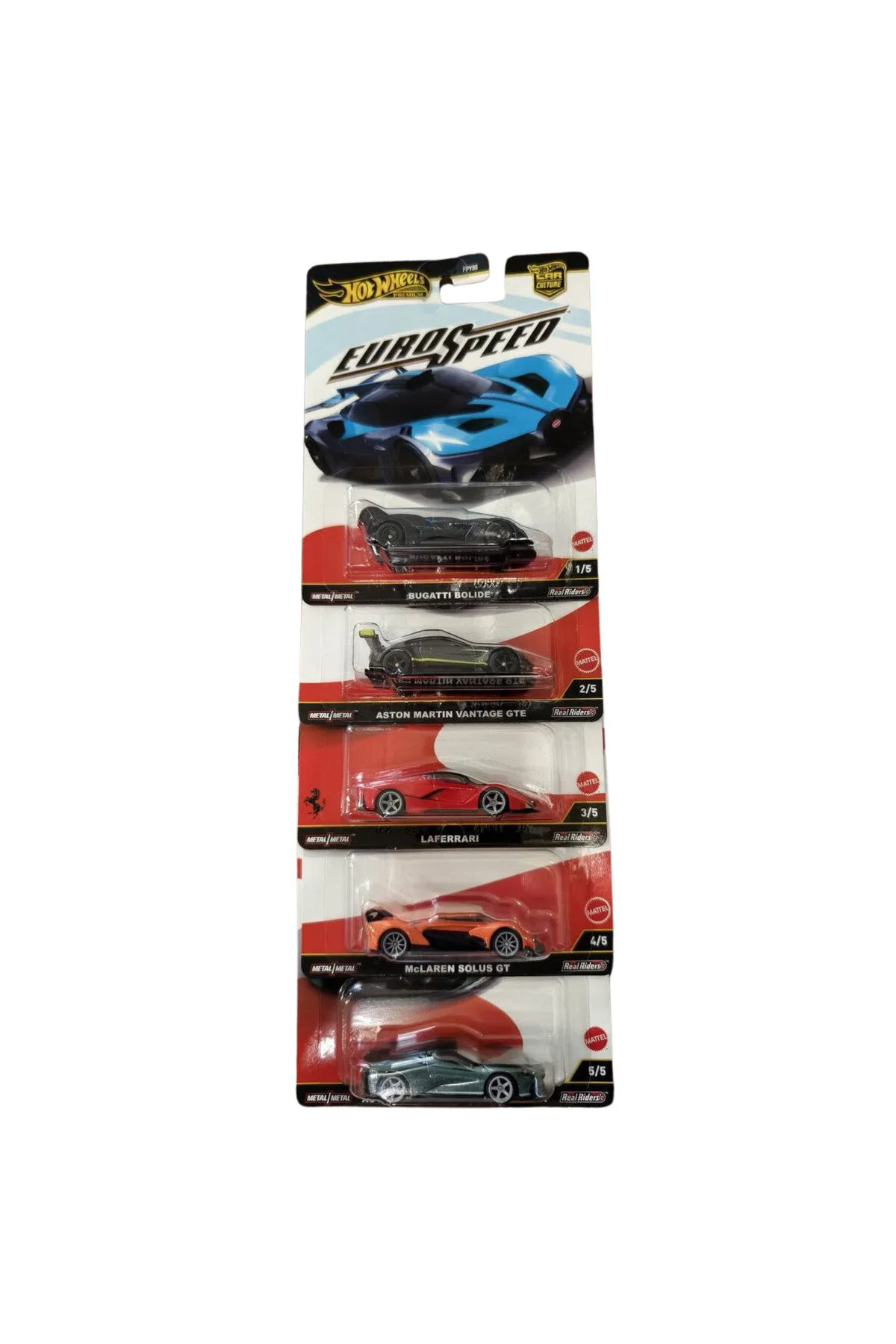 ماشین اسباب بازی فرهنگ 2025 یورو ست سرعت LA FERRARI از ترکیه HOT WHEELS