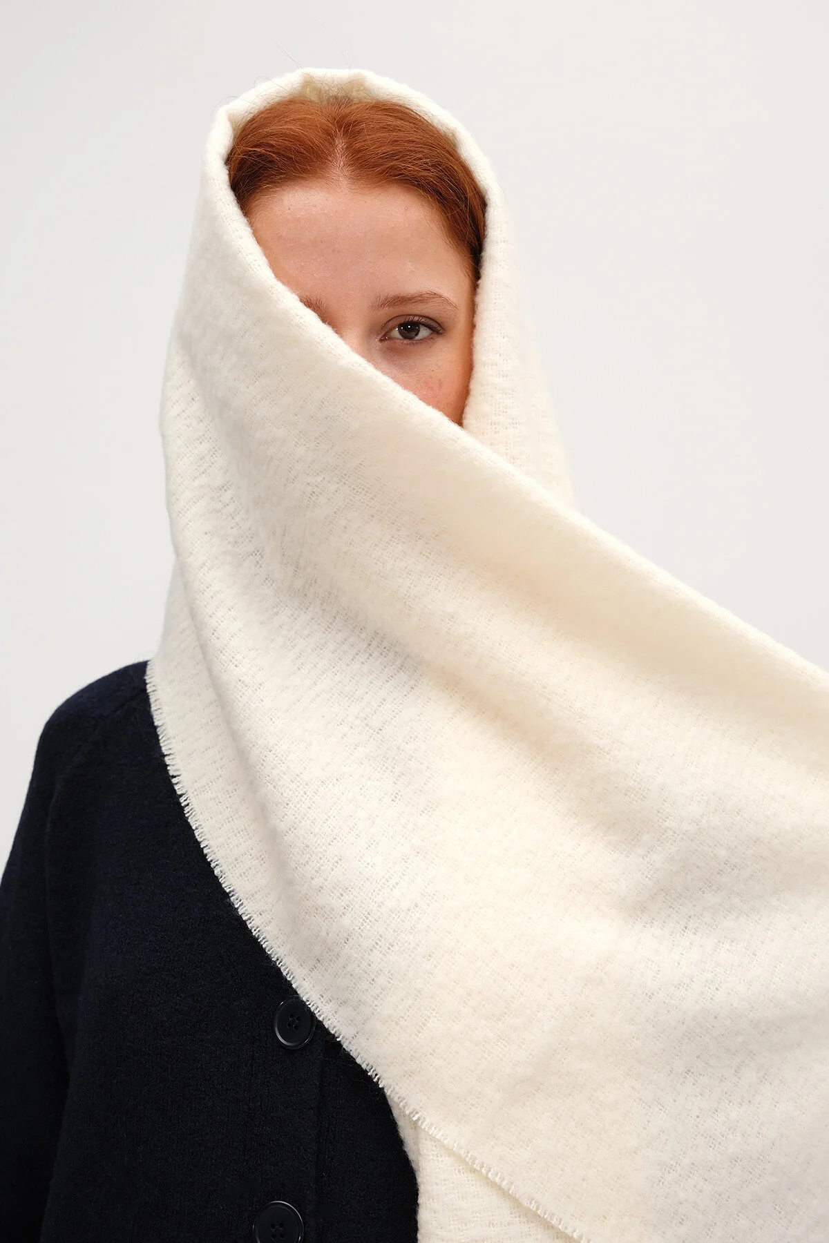 شال SHAWL4003 با بافت نرم اورجینال Addax