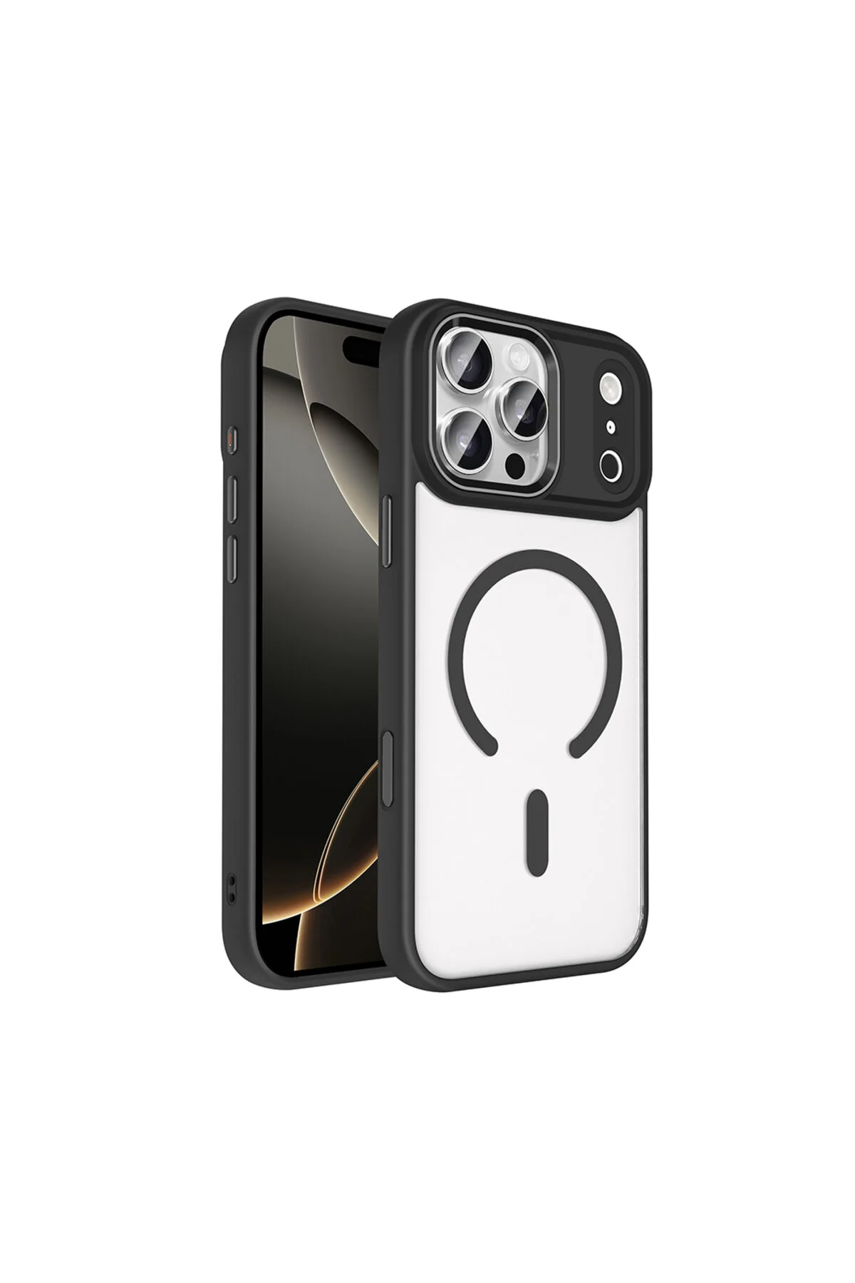 کاور و قاب پررنگ IPHONE 17 PRO MAX MAGSAFE bast