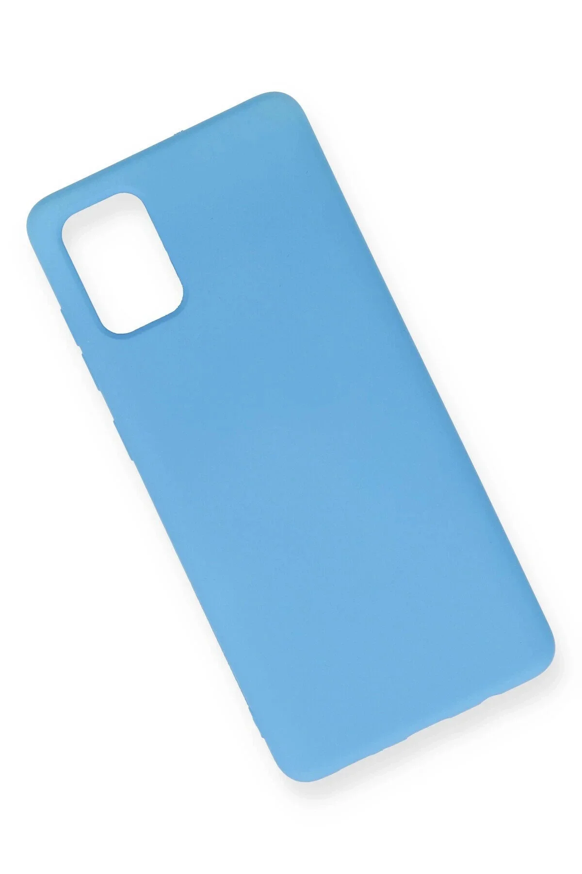 کاور و قاب SAMSUNG GALAXY A71 NANO VELVET SILICONE BLUE NewFace