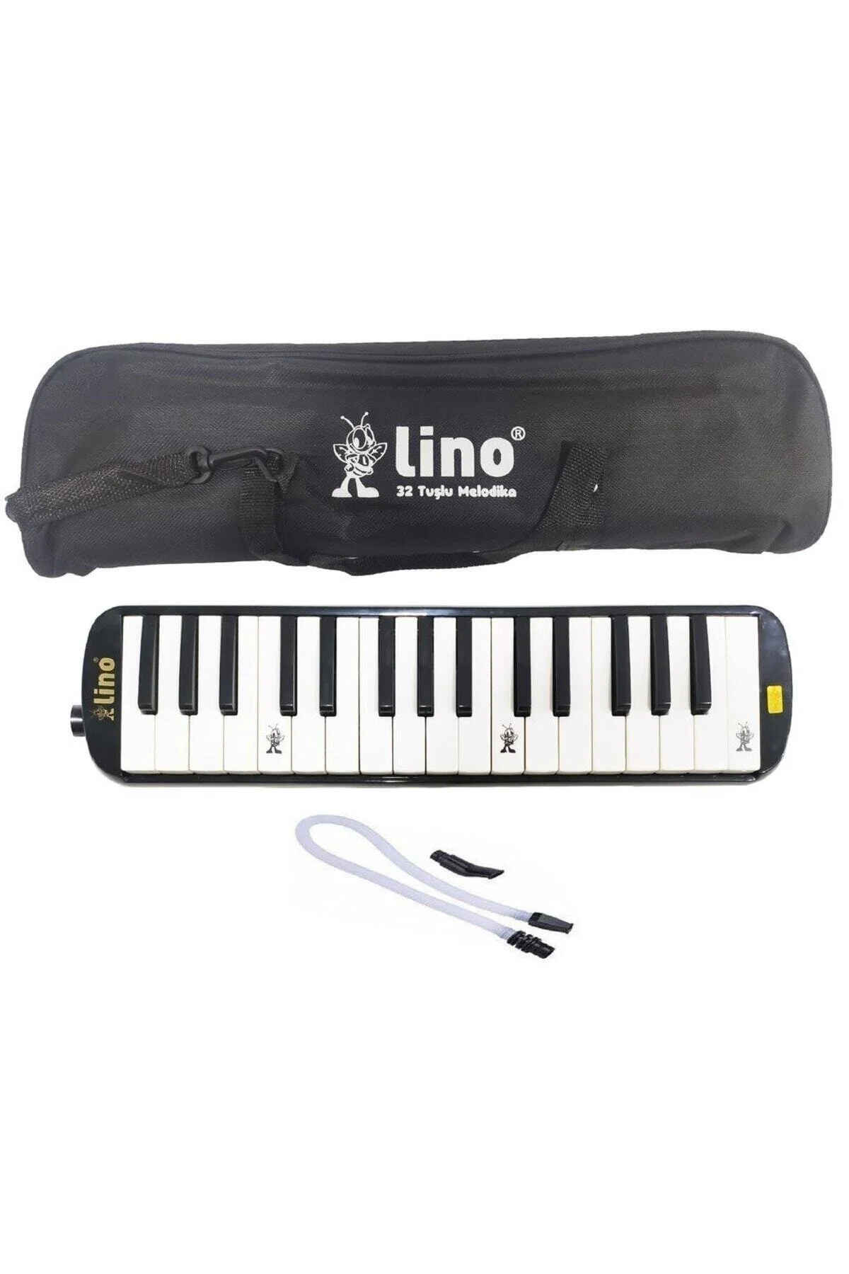 ملودیکا 32 کیسه پارچه ای کلیدی سیاه Lino