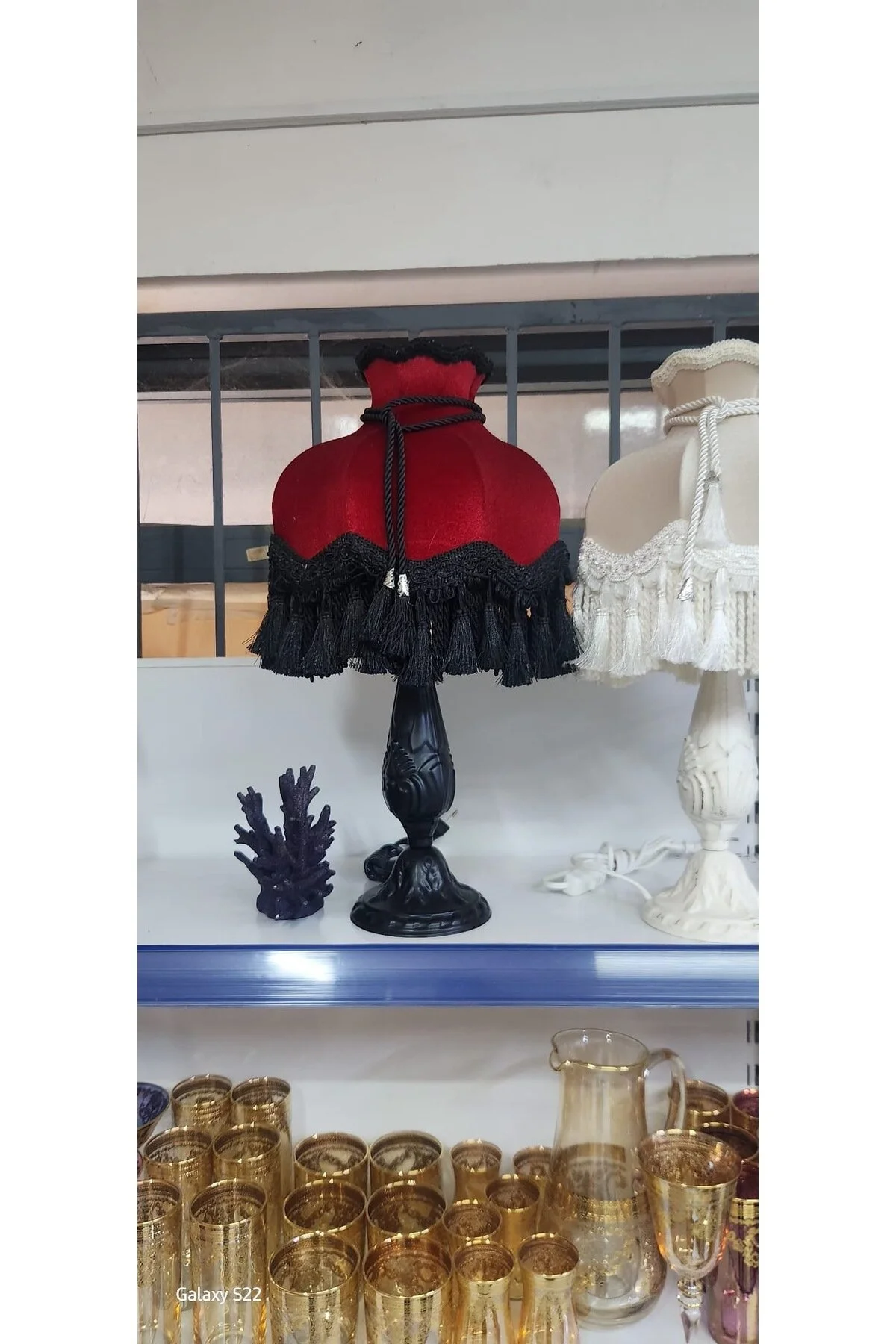 آباژور ESTERHOMEDECOR SINGLE TASSEL LAMPSHADE اورجینال hediye