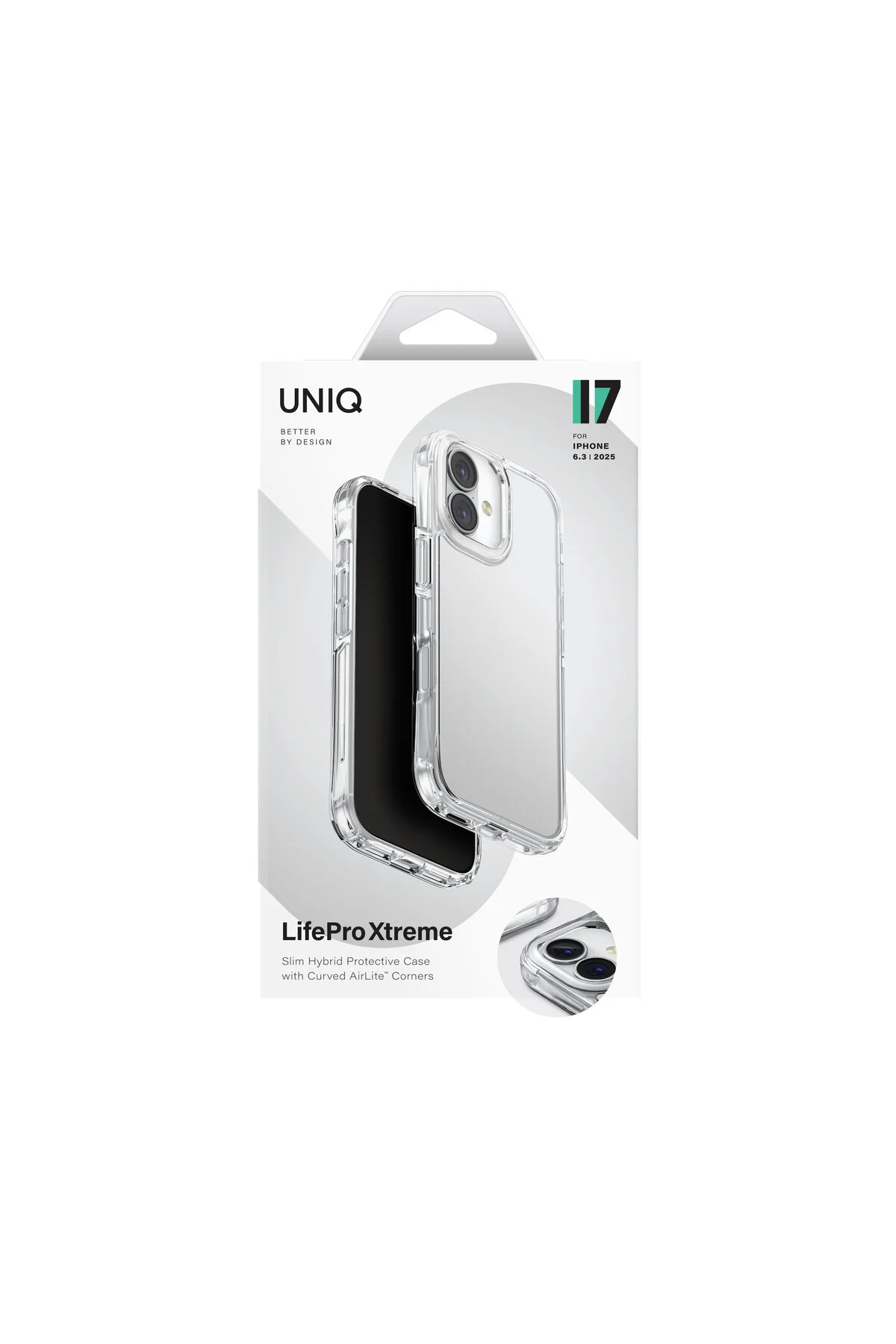 کاور و قاب شفاف آیفون 17 لایف پرو XTREME AIRLITE™ CORNER PROTECTION TECHNOLOGY UNIQ Better By Design