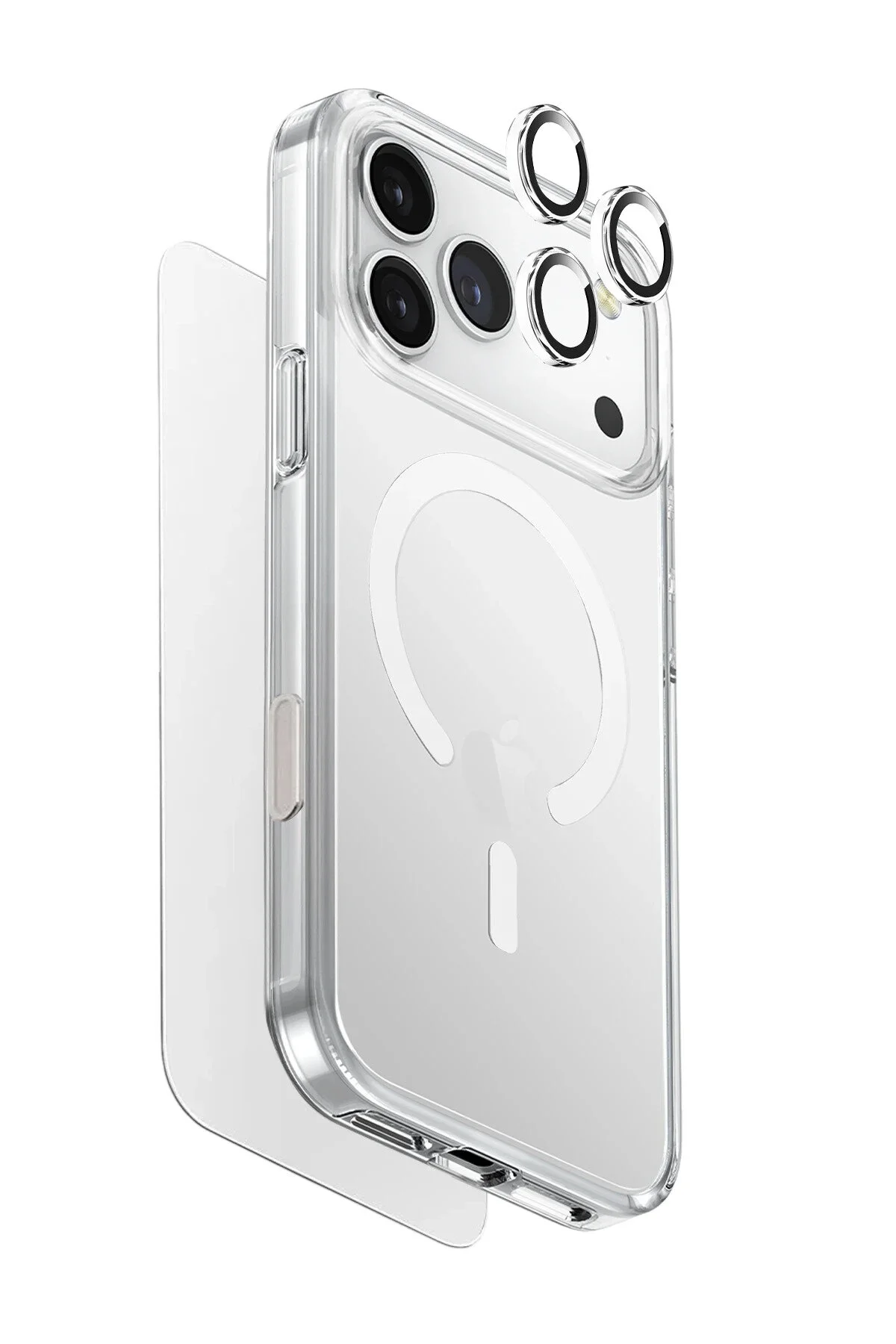 کاور و قاب محافظ صفحه نمایش لنز IPHONE 17 PRO MAX CASE 3IN1 SET MAGSAFE CLEARVUE SERIES MAGCLICK™ UNIQ Better By Design