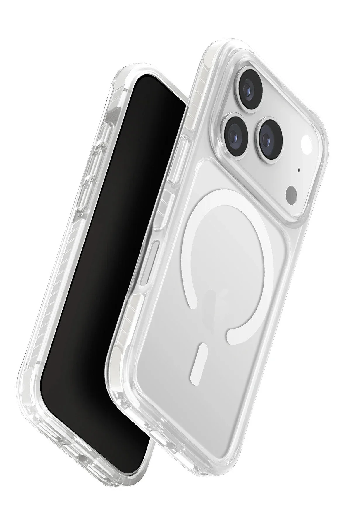 کاور و قاب UNIQ IPHONE 17 PRO MAX COMBAT MAGSAFE COVER SILICONE شفاف TechTree