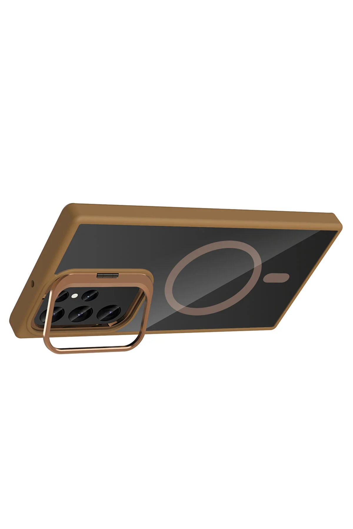 کاور و قاب تترو سخت محافظ دوربین MAGSAFE لنز هدیه SAMSUNG GALAXY S23 ULTRA CASE با پایه halkhouse