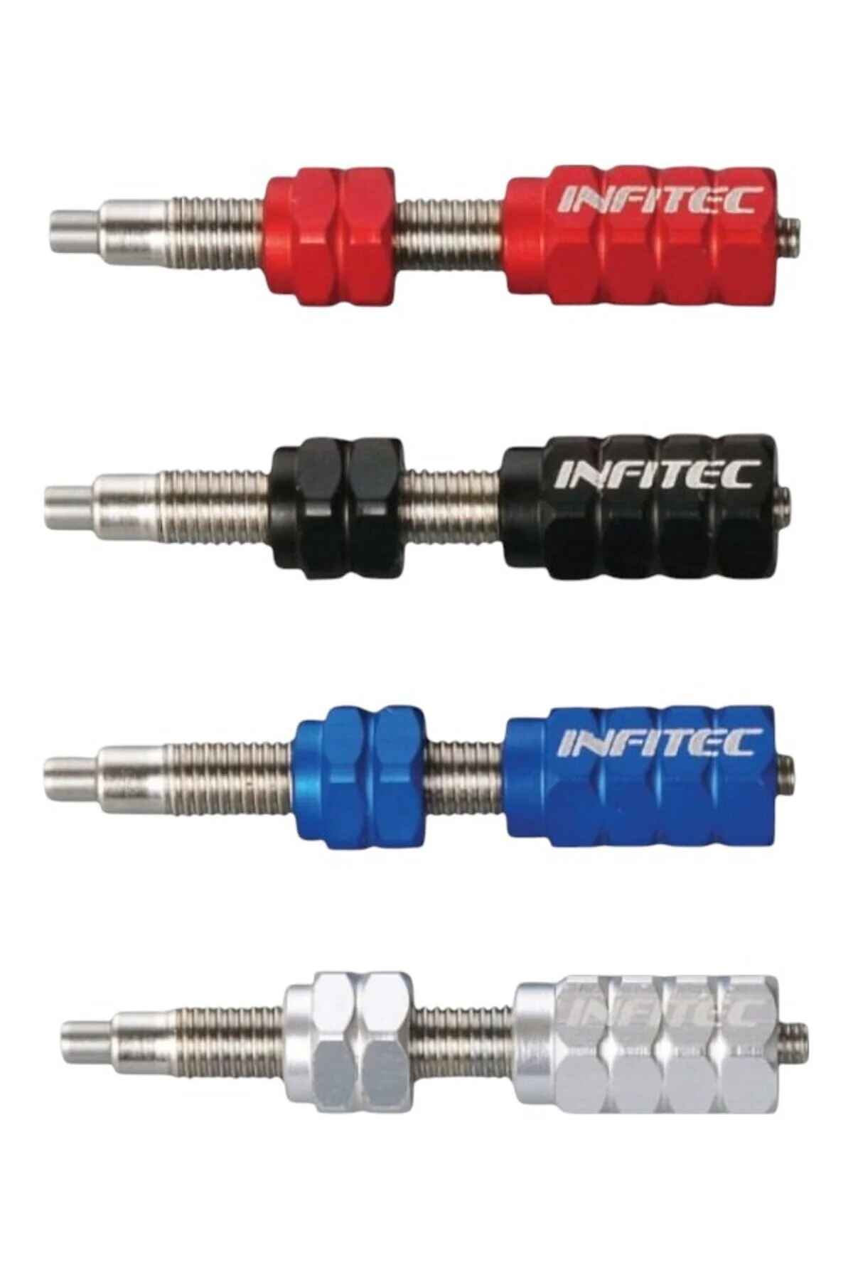 دکمه فشار کمان دستگیره فنری کلاسیک رنگ ​​نقره ای infitec