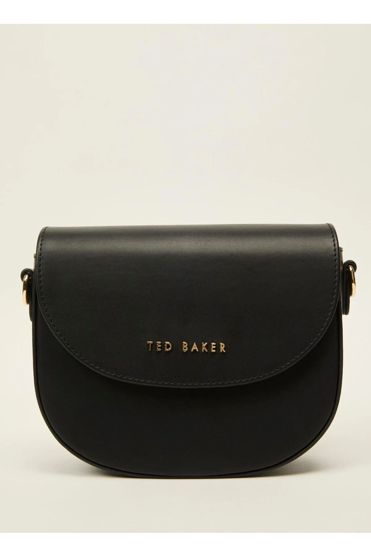 کیف شانه ای کراس بادی برش ماه با پوست ساده Ted Baker