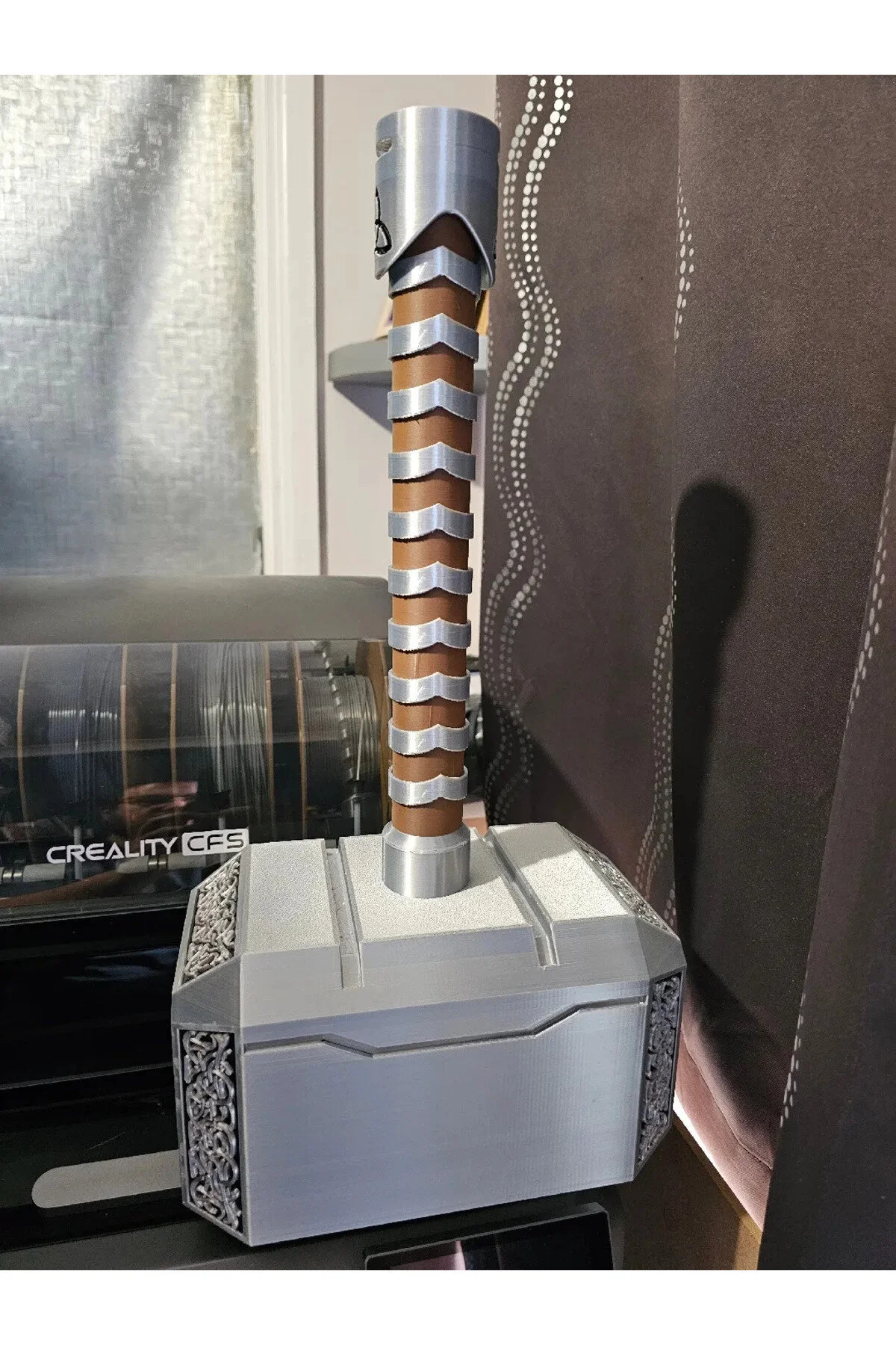فیگور MJOLNIR THOR HAMMER METAL REINFORCED FIGUR AVENGERS 500 گرمی از ترکیه Goplast Premium
