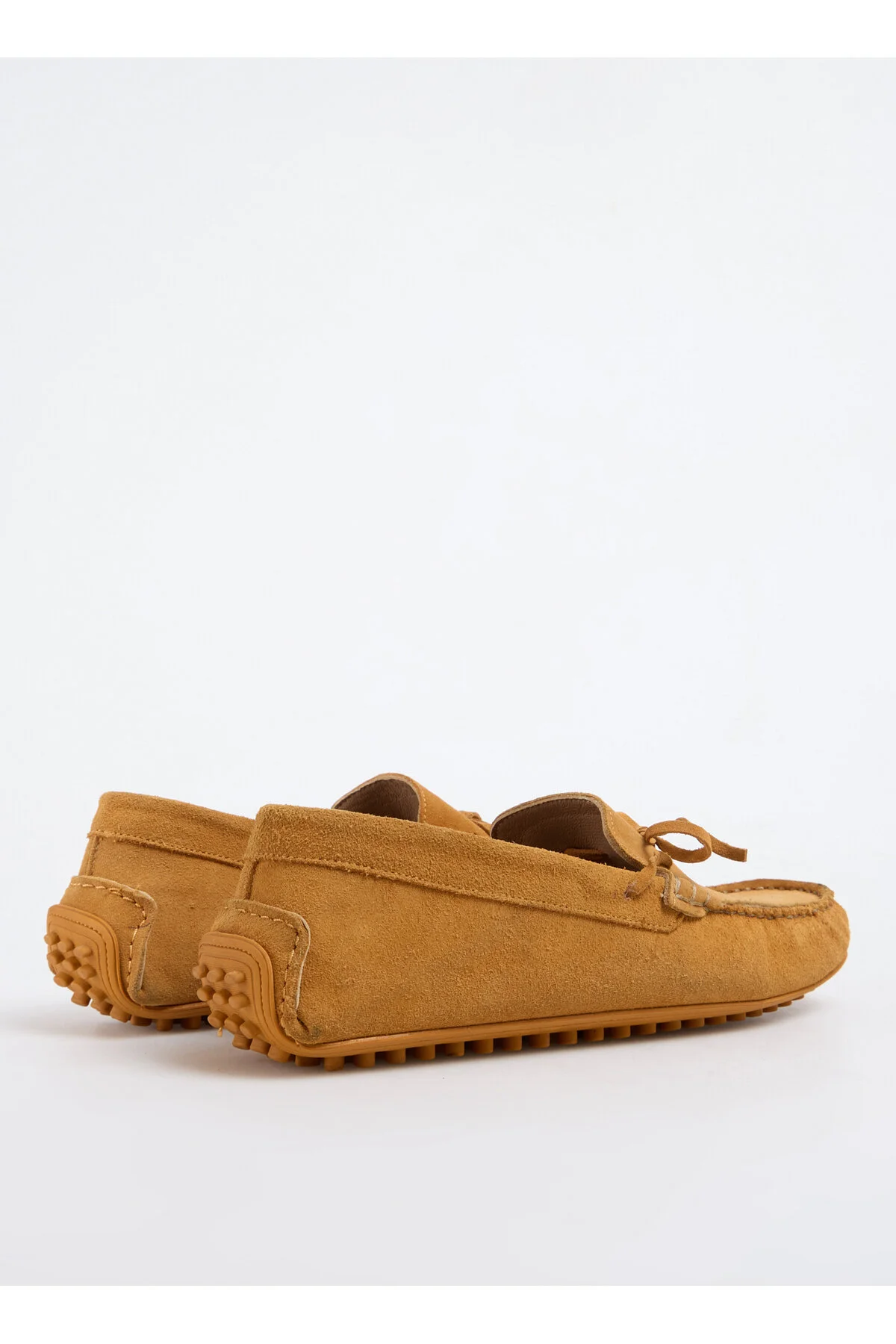 لوفر مردانه تست LOAFER خردل چرمی اورجینال Fabrika
