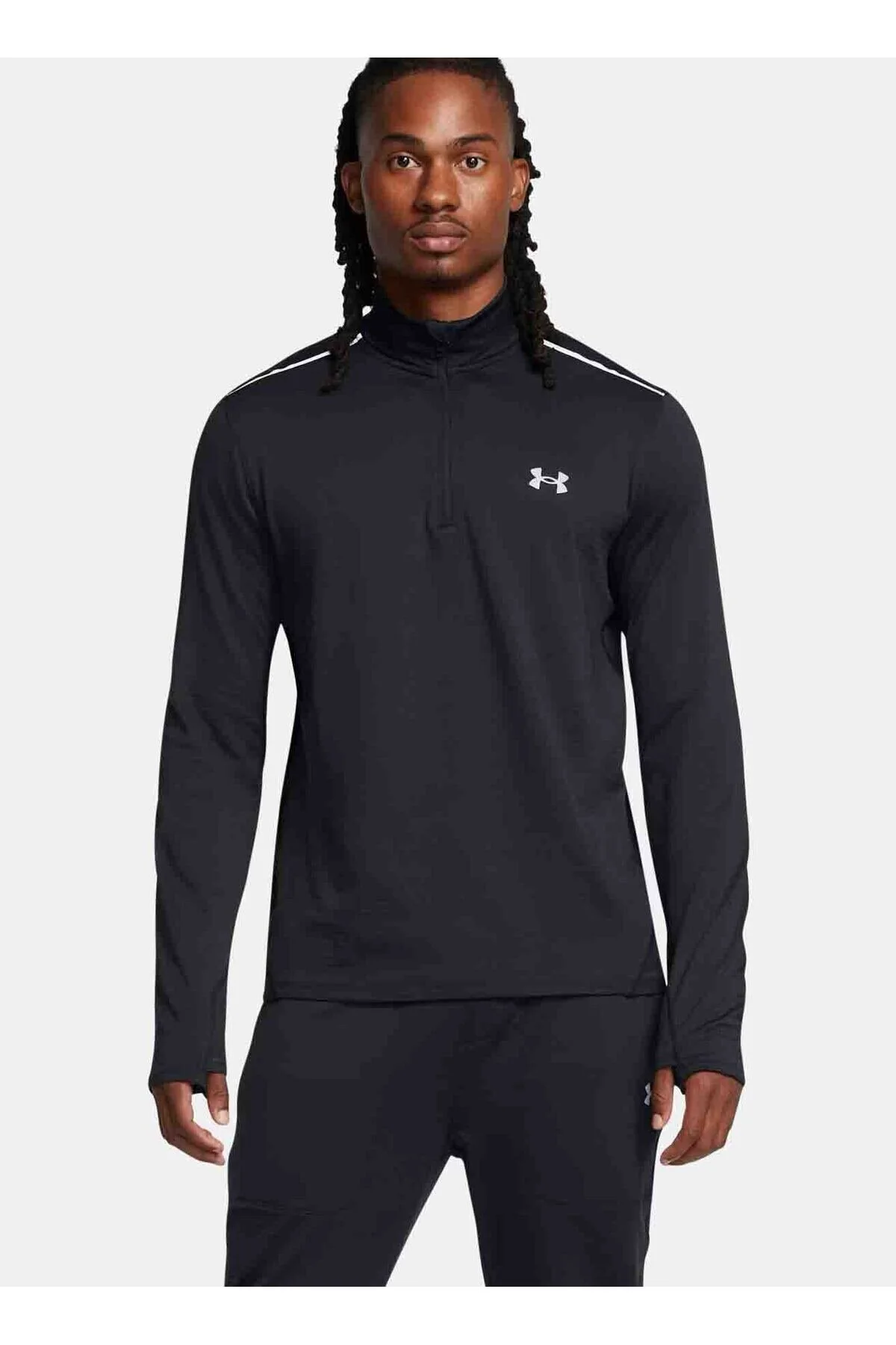 تی شرت ورزشی مشکی مردانه CW 1 4 آموزش سیاه ZIP 001 Under Armour