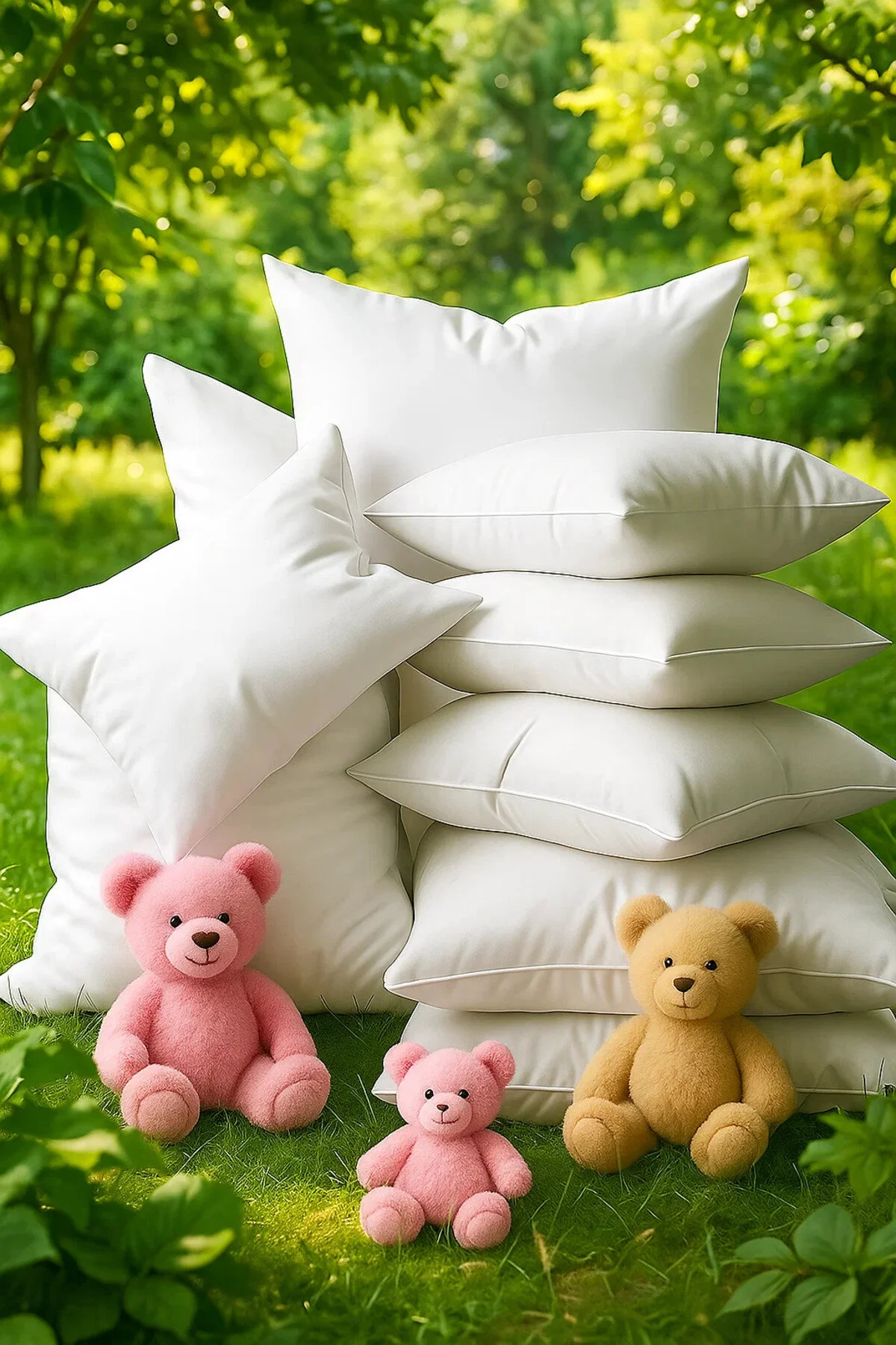 بالش کلاسیک 50X70 سانتی متر سفید 100 قطعه English Home