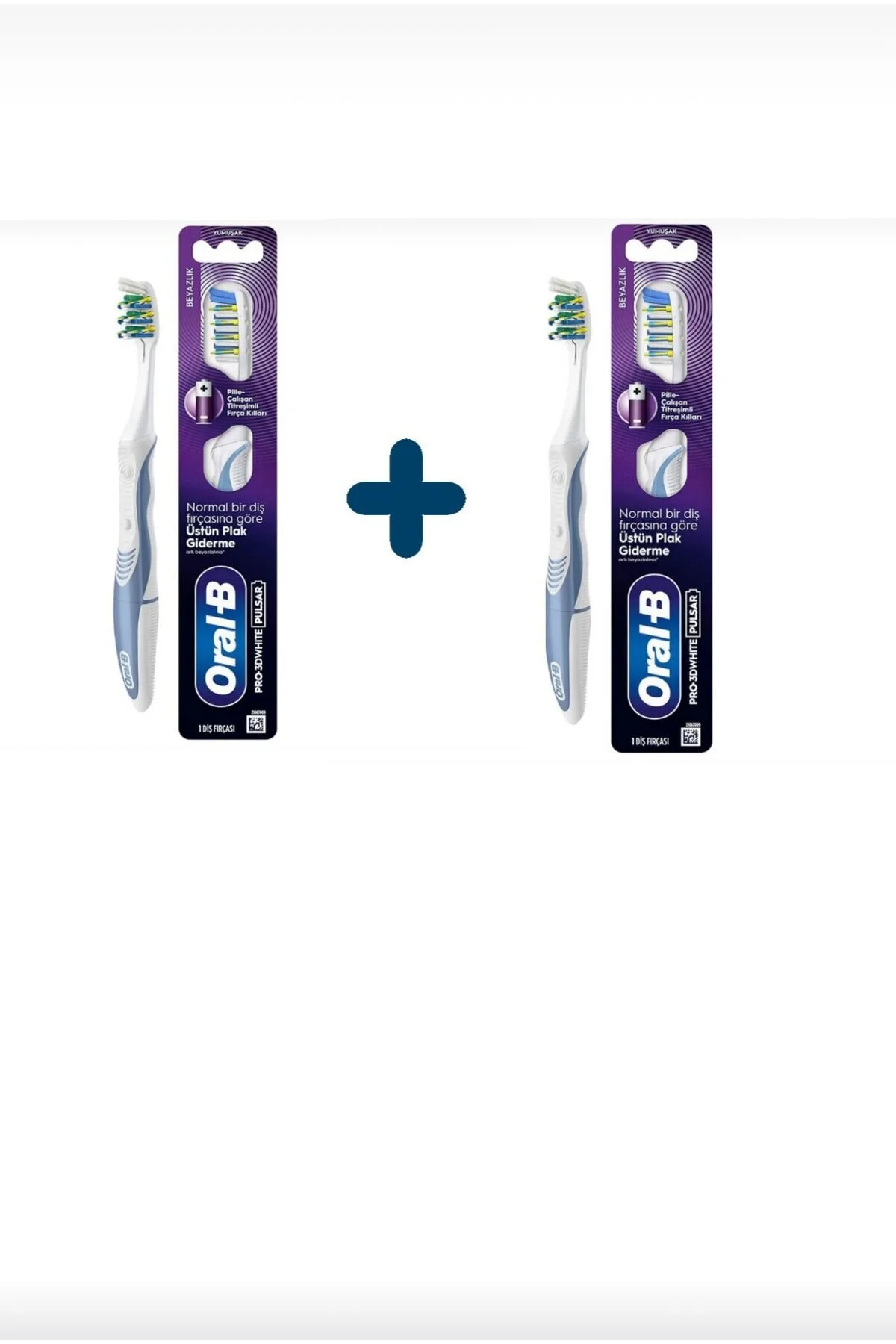 مسواک باتری دار آدامس ارتعاش و مراقبت حساس 35 رایانه X 2 اورال بی Oral-B
