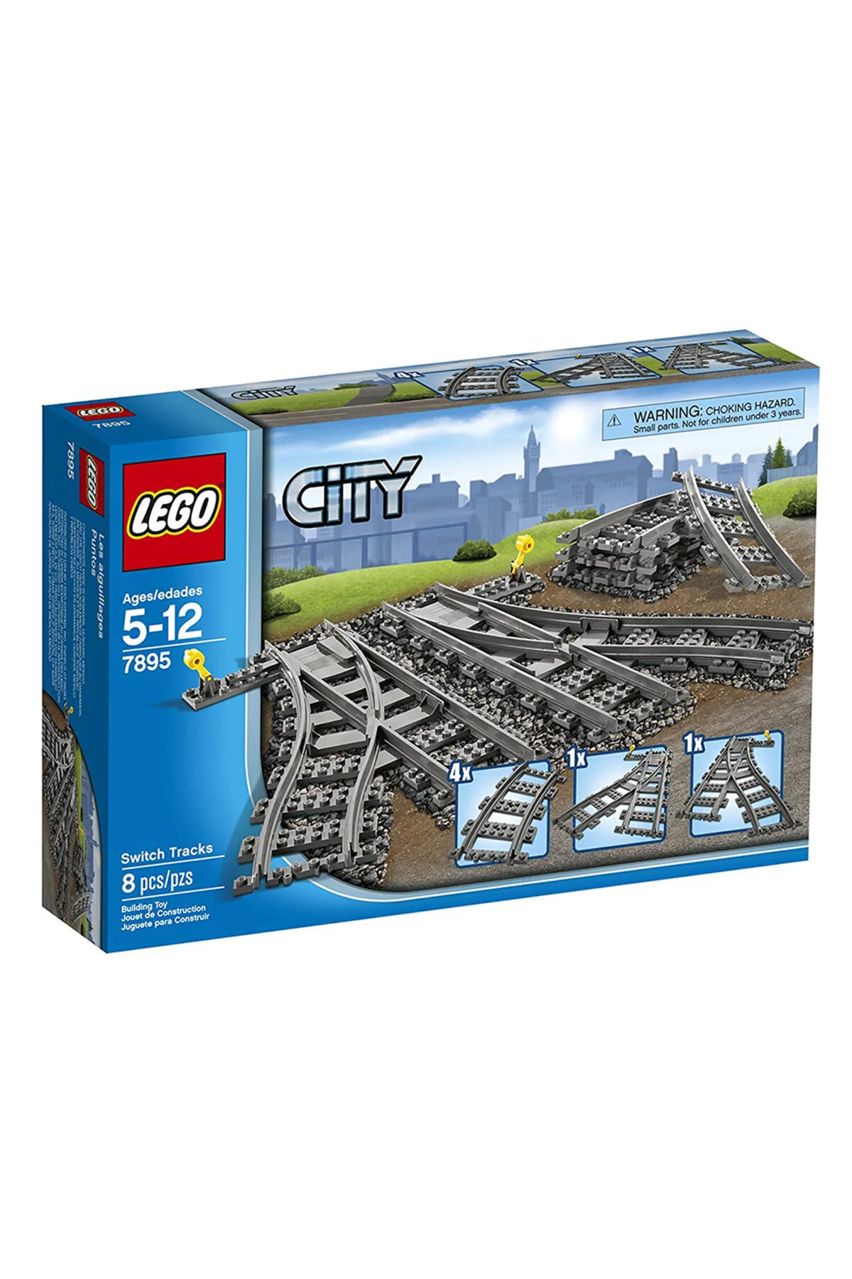 لگو و اسباب بازی های ساخت محور شهر قیچی ریل 5 12 سال از ترکیه LEGO