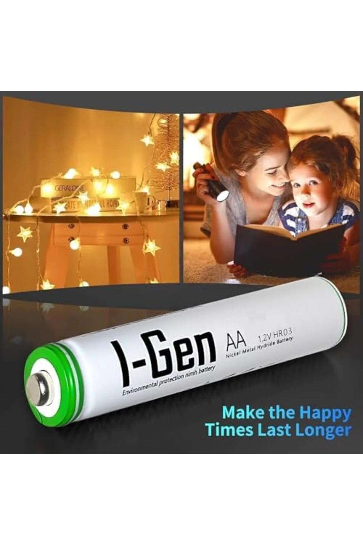 مسواک شارژی B108 8 تکه AA 2700 میلی آمپر ساعت باتری قابل شارژ 1.2 ولت NI MH 1155328 اورجینال STOREMAX