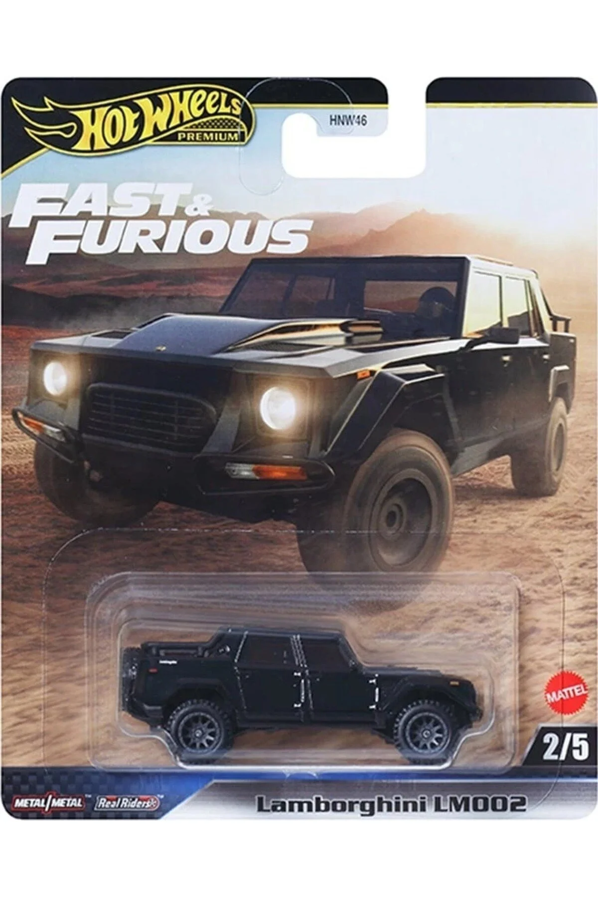 ماشین اسباب بازی PREMIUM FAST & FURIOUS 5 SET NISSAN 240SX LAMBORGHINI LM002 GR SUPRA 1:64 HOT WHEELS