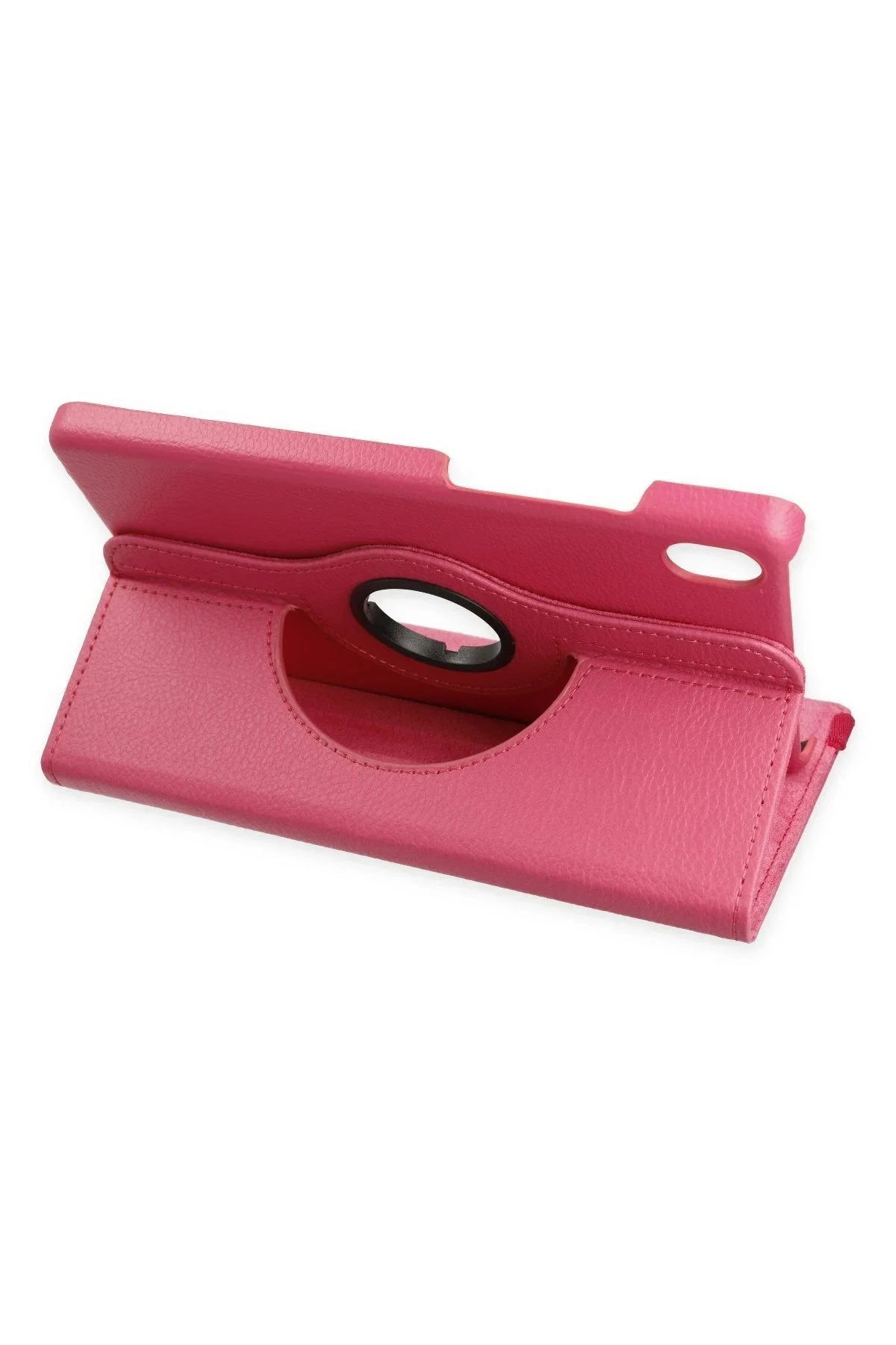 کاور تبلت قاب چرمی SAMSUNG GALAXY TAB S9 FE 11 COMPATIBLE CASE 360 ​​ PINK VINTESSY
