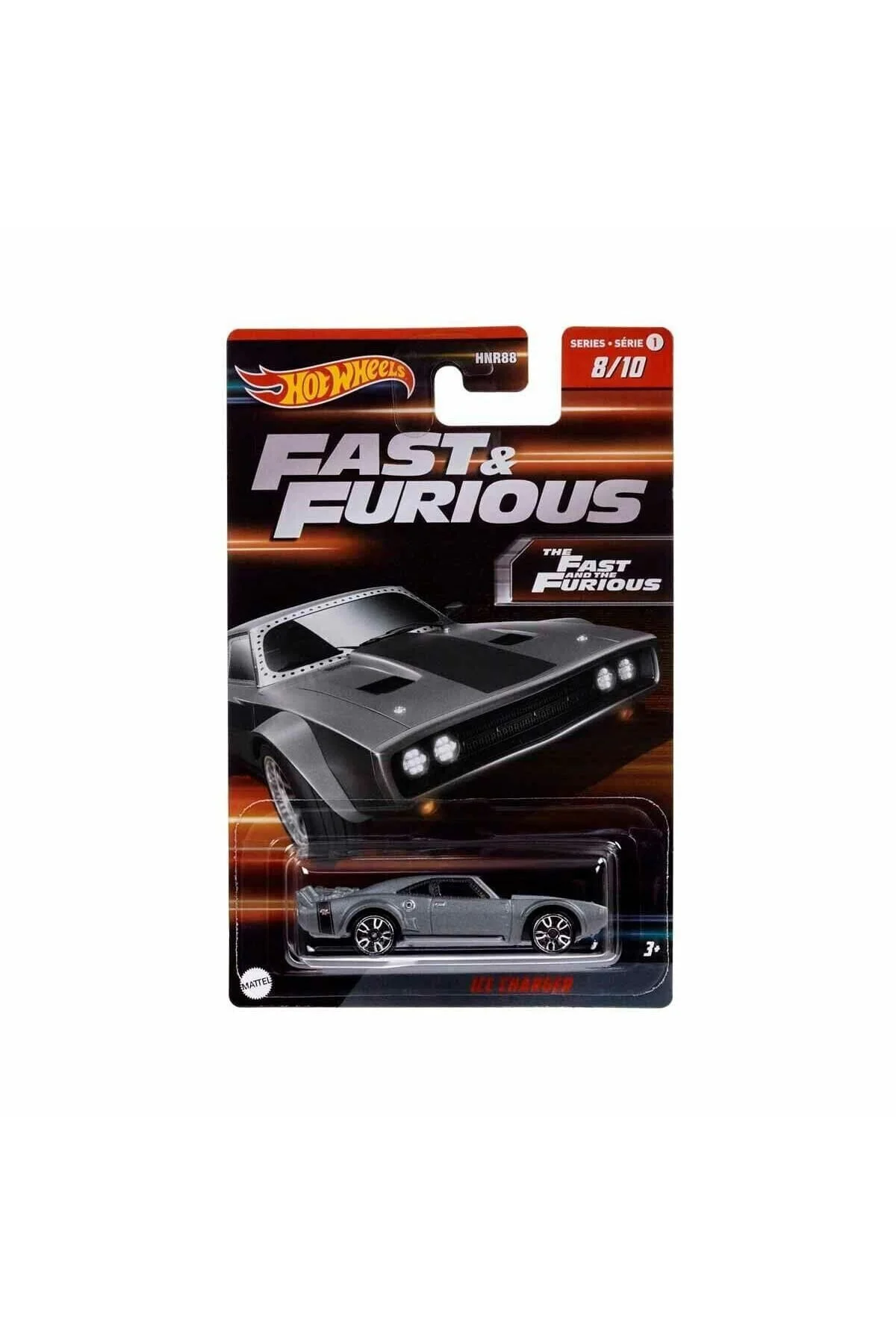 اسباب بازی های فیگور شخصیت HNR88 اتومبیل با مضمون سریع و خشمگین HOT WHEELS