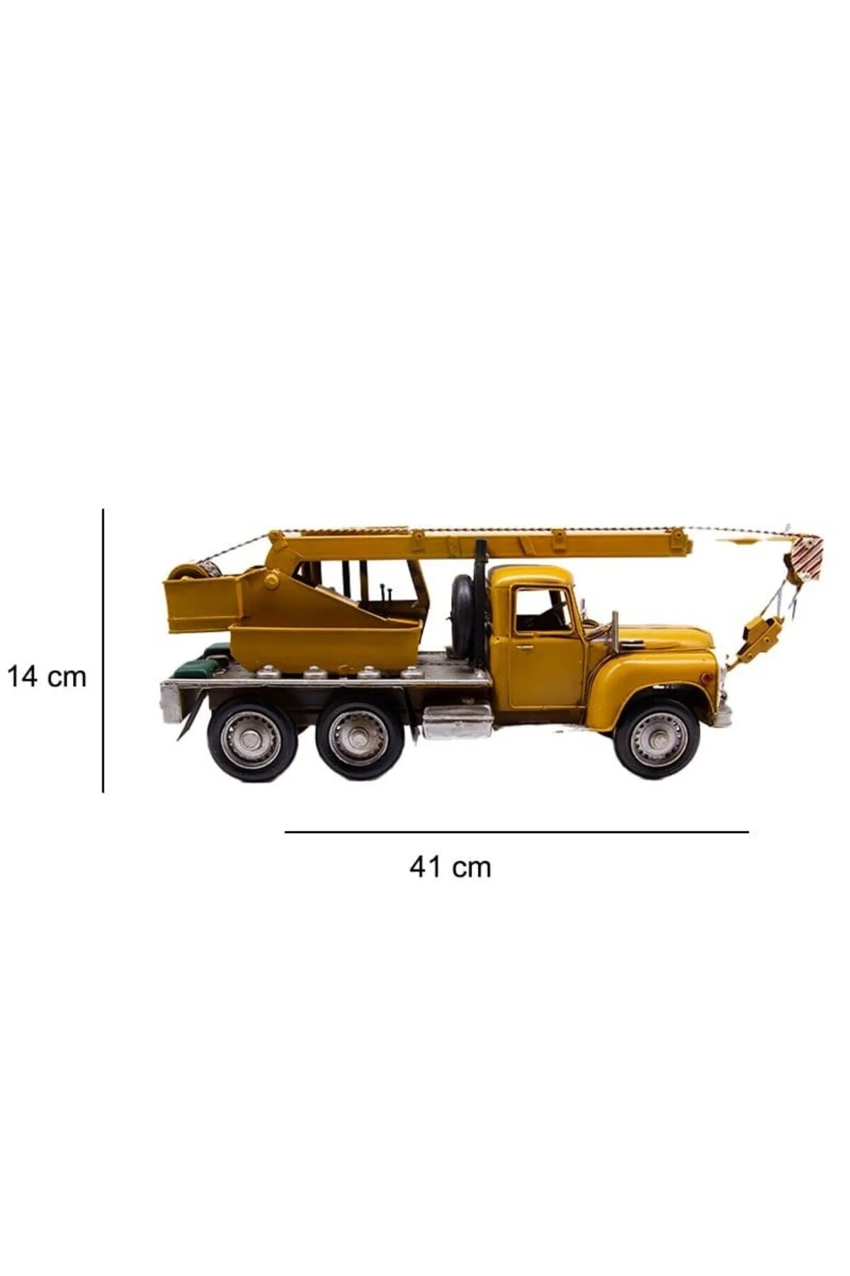 فیگور جرثقیل فلزی تزئینی اورجینال z12concept