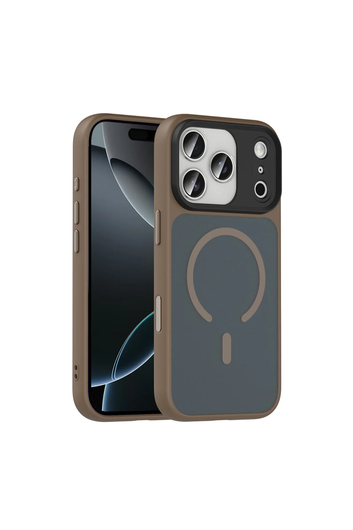 کاور و قاب پررنگ مات MAGSAFE IPHONE 17 PRO bast