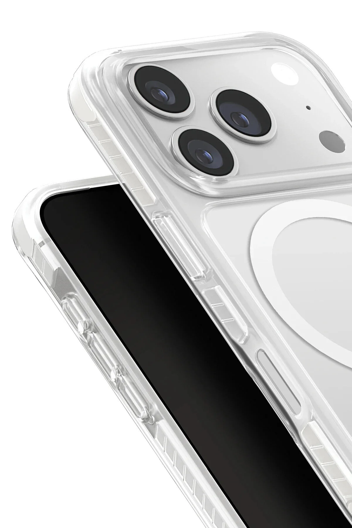 کاور و قاب UNIQ IPHONE 17 PRO MAX COMBAT MAGSAFE COVER SILICONE شفاف TechTree