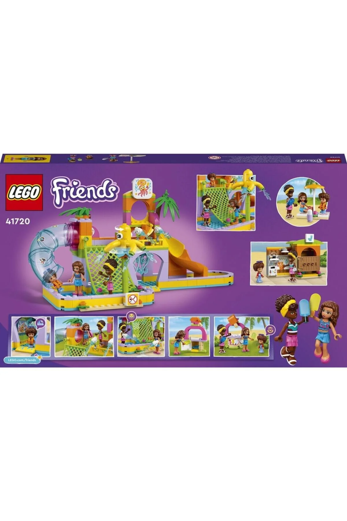 لگو و اسباب بازی های ساخت محور ® FRIENDS WATER PARK 41720 مجموعه ساز خلاقانه برای کودکان 6 سال بالاتر 373 قطعه از ترکیه LEGO