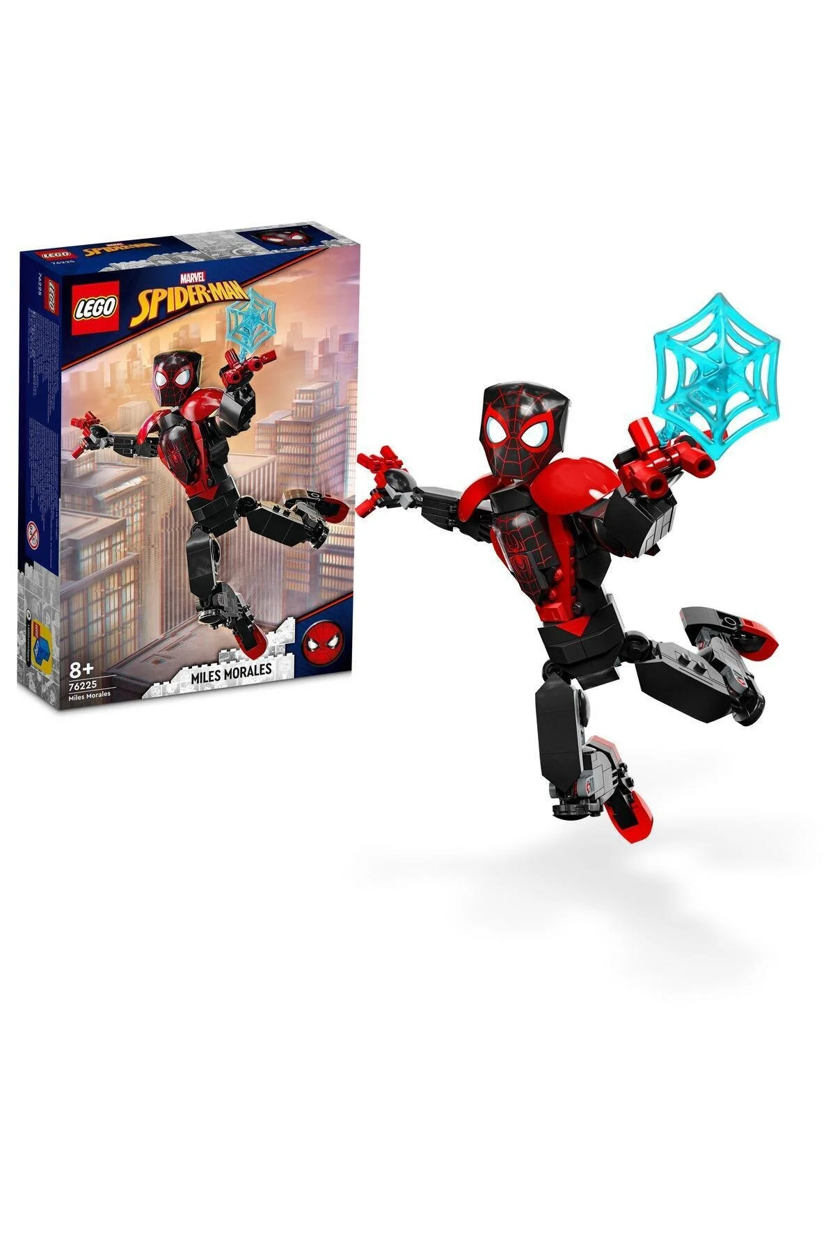 لگو و اسباب بازی های ساخت محور ® MARVEL MILES MORALES FIGURE 76225 مجموعه اکشن فیگور برای سنین 8 به بالا 238 قطعه از ترکیه LEGO