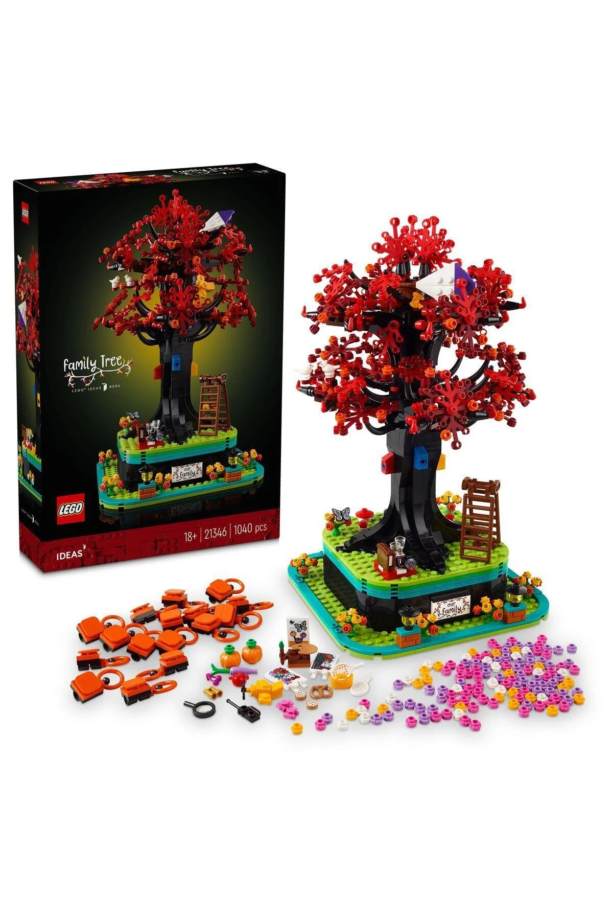 لگو و اسباب بازی های ساخت محور ® درخت خانواده ایده ها هدیه برای بزرگسالان 21346 از ترکیه LEGO