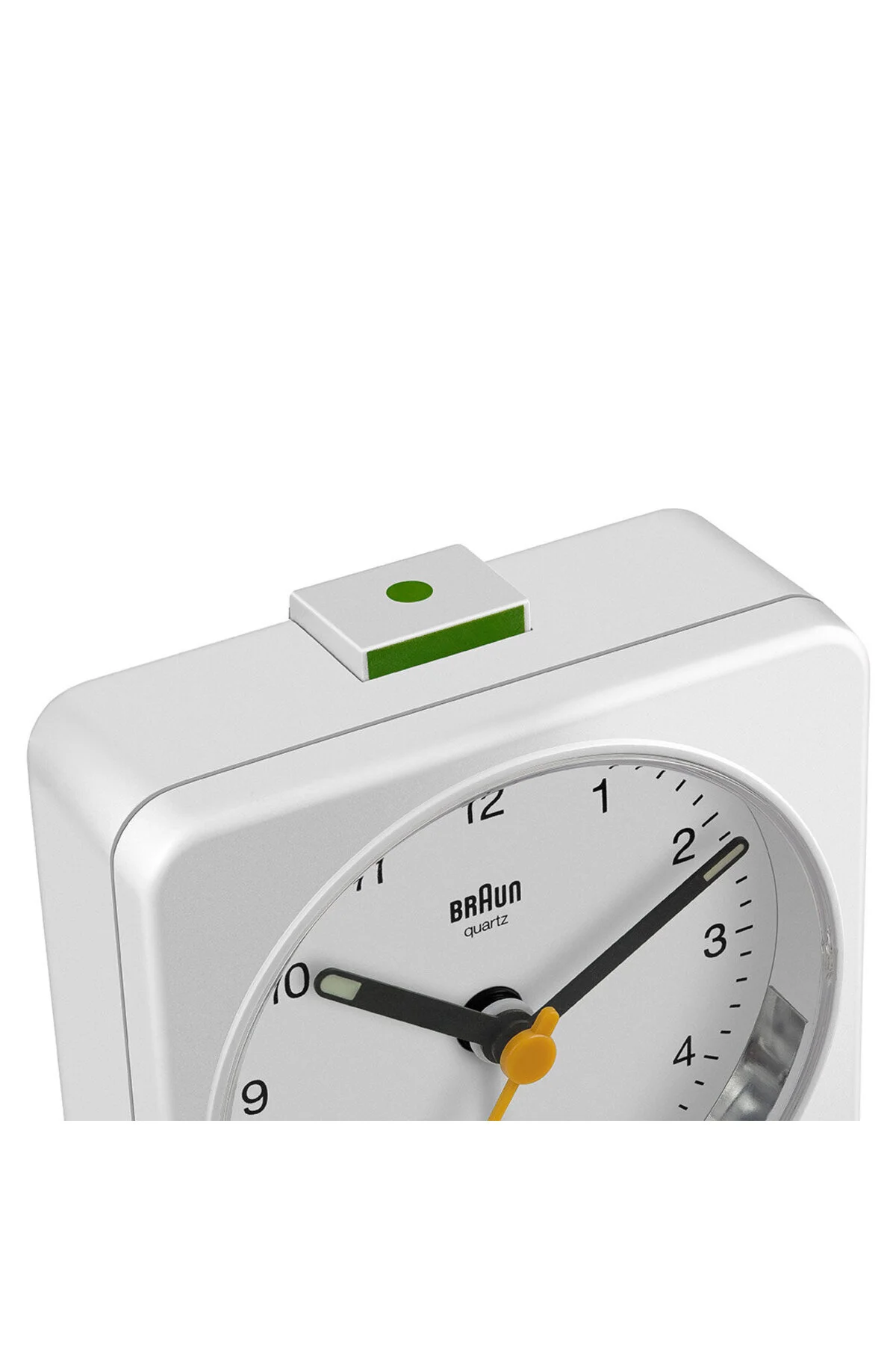 ساعت رومیزی میز زنگ هشدار آنالوگ کلاسیک سفید BC03W براون Braun