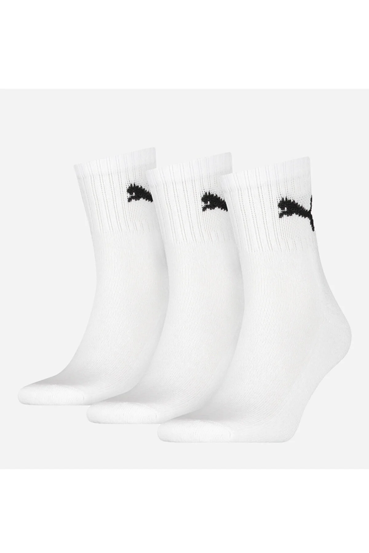جوراب مردانه و زنانه UNISEX WHITE PUMA CREW 3P SOCKS 04 Puma
