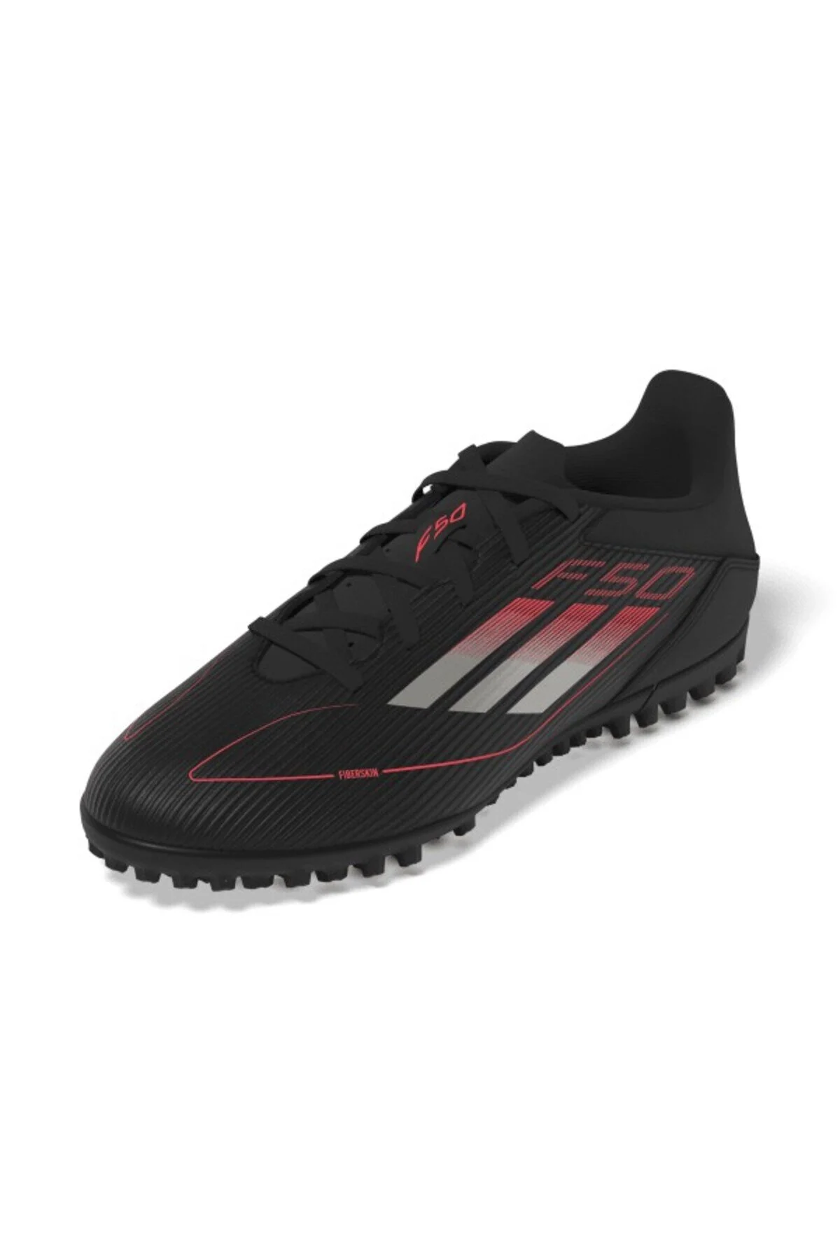 کفش چمن مصنوعی داخلی مشکی مردانه و زنانه های میدانی فرش F50 CLUB TF adidas