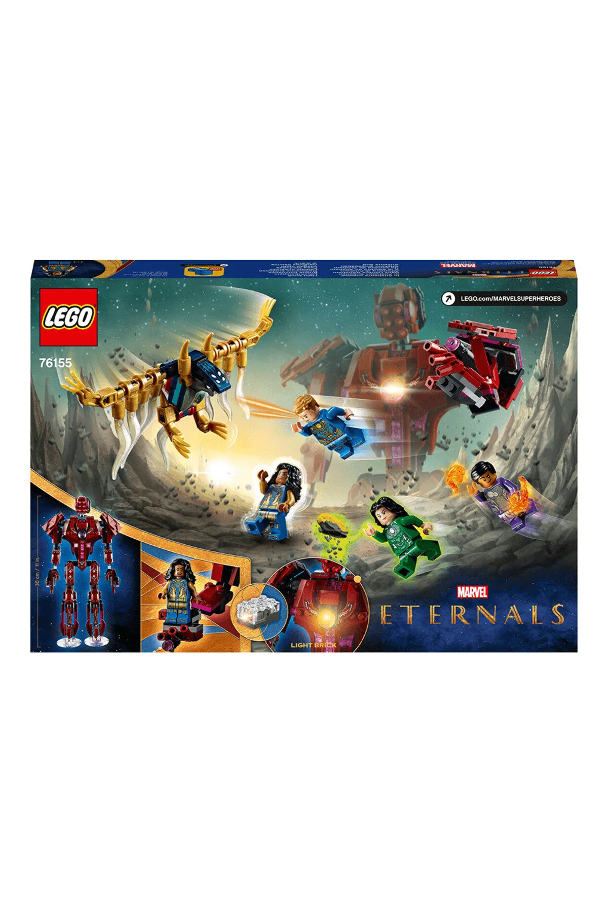 لگو و اسباب بازی های ساخت محور MARVEL IN THE SHADOW OF ARISHEM 76155 از ترکیه LEGO