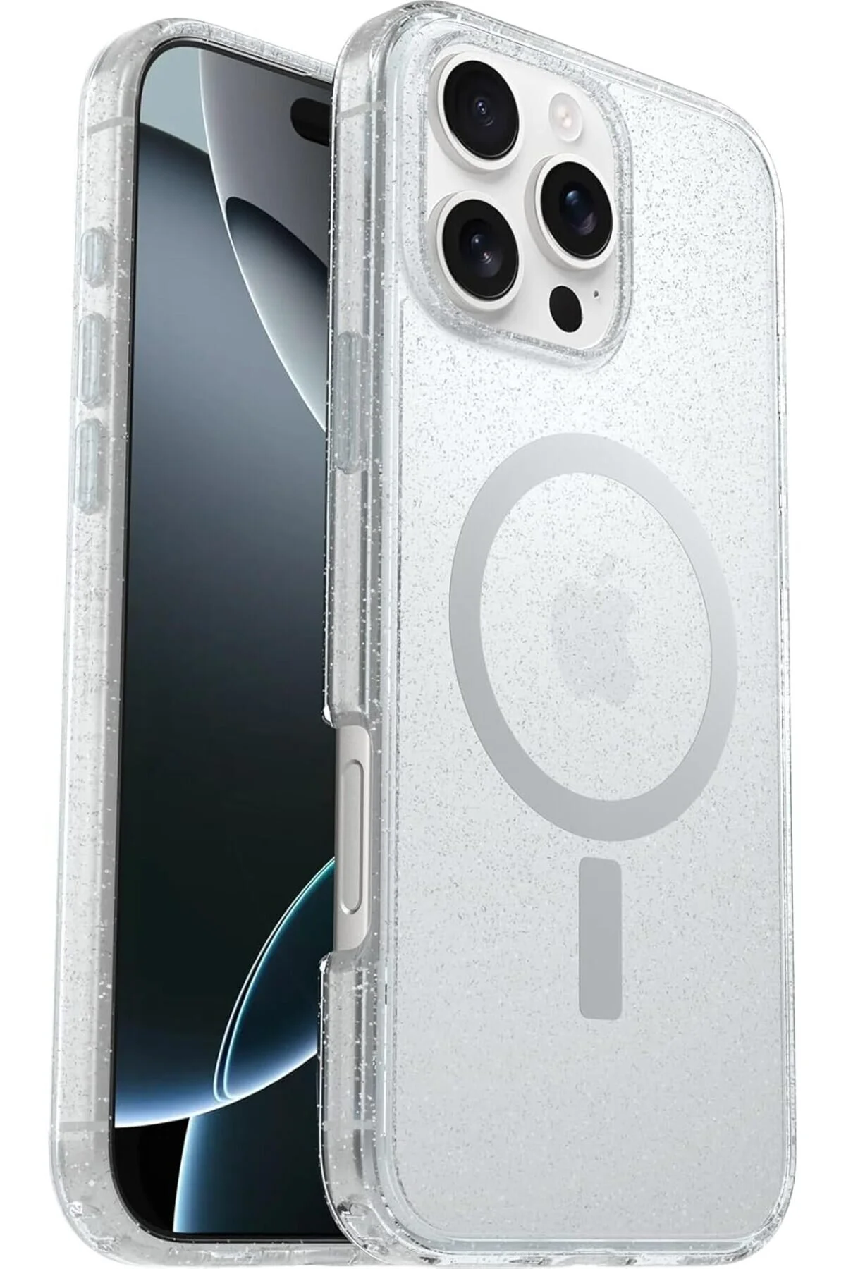کاور و قاب شفاف MAGSAFE سری ELIZZASHOP SYMMETRY سازگار با IPHONE 16 PRO MAX ضد ضربه سقوط STOREMAX