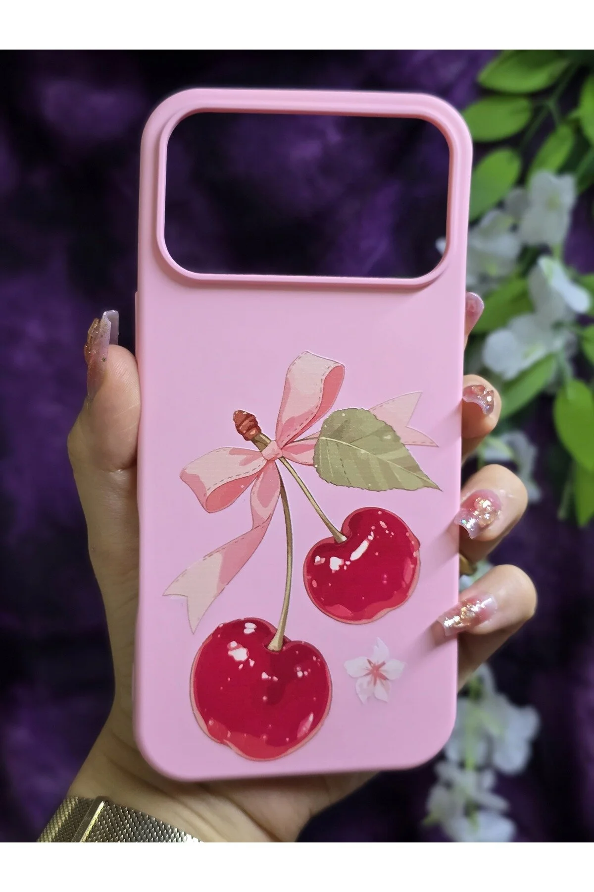 کاور و قاب گوشی با روبان مخملی گیلاسی سازگار IPHONE 17 PRO MAX Magic Ring