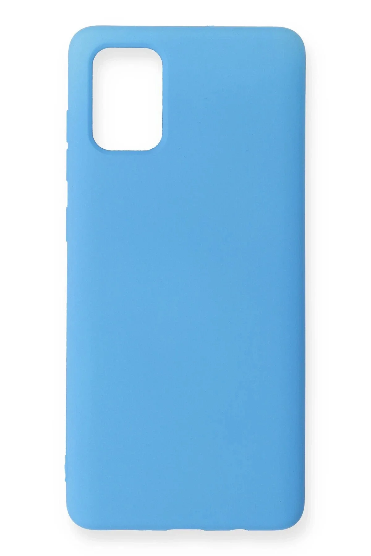 کاور و قاب SAMSUNG GALAXY A71 NANO VELVET SILICONE BLUE NewFace