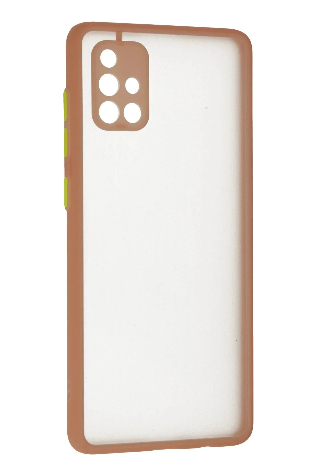 کاور و قاب FLZ SAMSUNG GALAXY A71 CASE مونترال سیلیکونی صورتی NewFace
