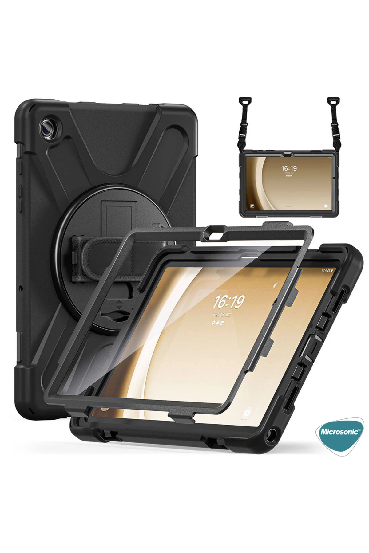 کاور تبلت SAMSUNG GALAXY TAB S10 LITE CASE HEAVY DEFENDER مشکی Microsonic
