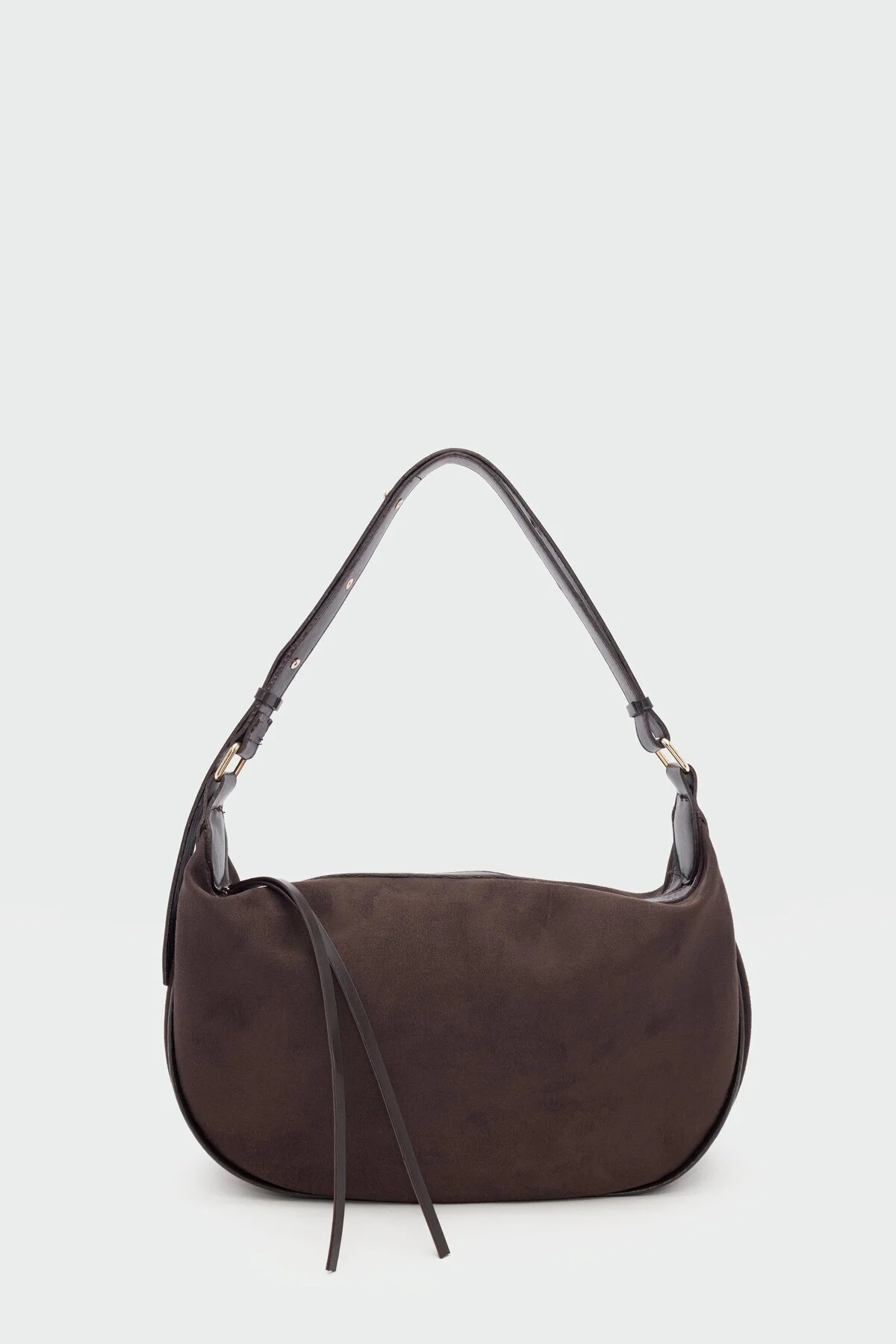 کیف شانه ای جیر پاپین قهوه Shule Bags