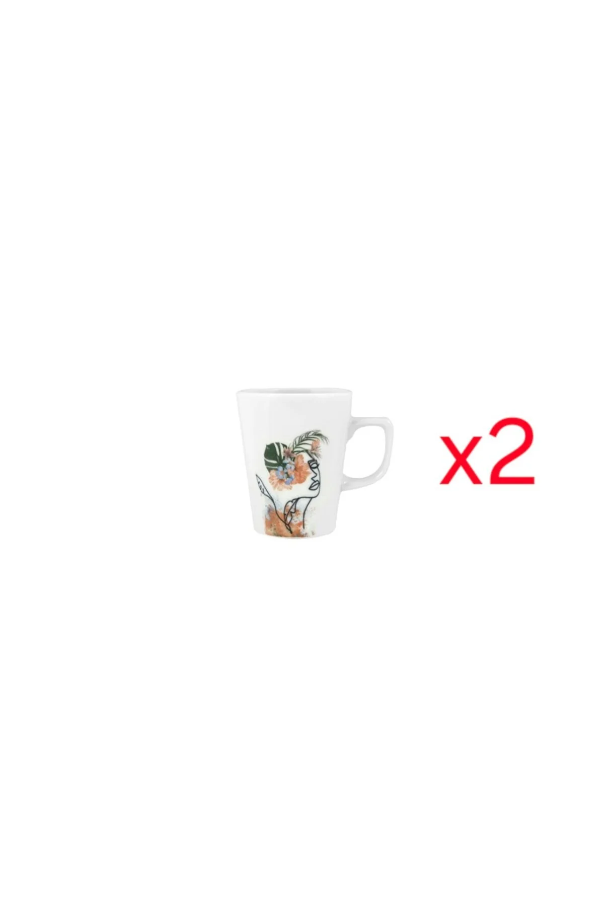 لیوان KEDV 2 CUP 320CC اورجینال Porland