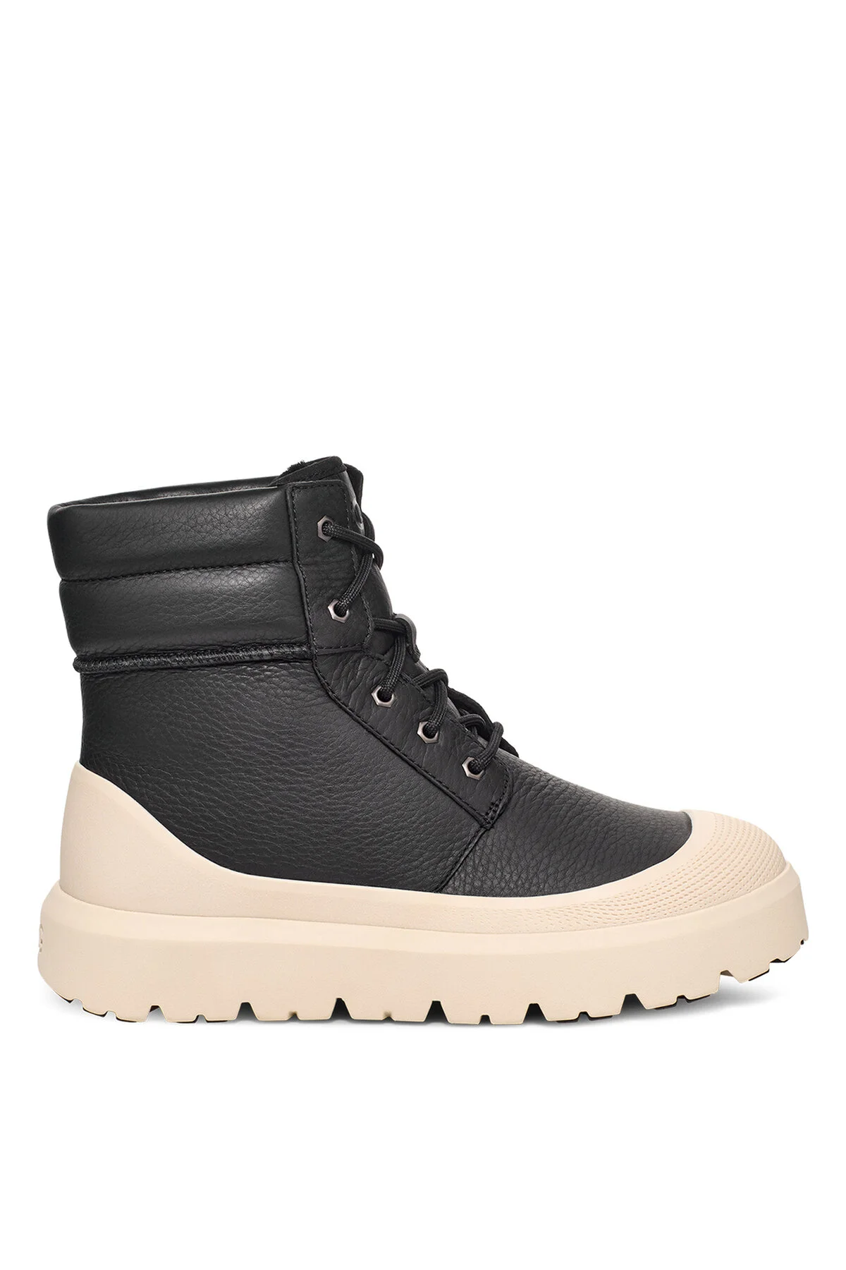 بوت پوتین مردانه چرمی سیاه ECRU HIGH WEABER HYBRID یو جی جی UGG