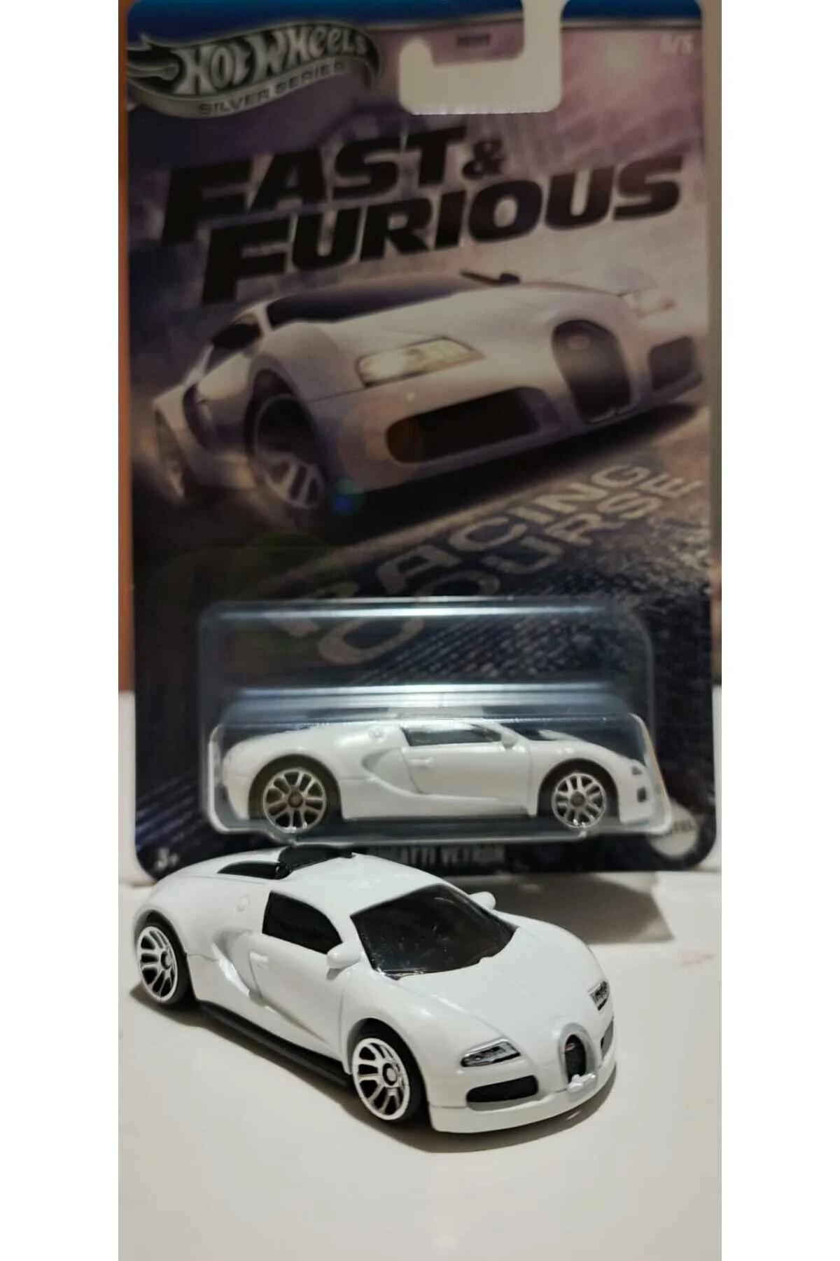ماشین اسباب بازی FAST AND FURIOUS BUGATTI VEYRON دوره مسابقه مدل کارت بلند 2025 HOT WHEELS