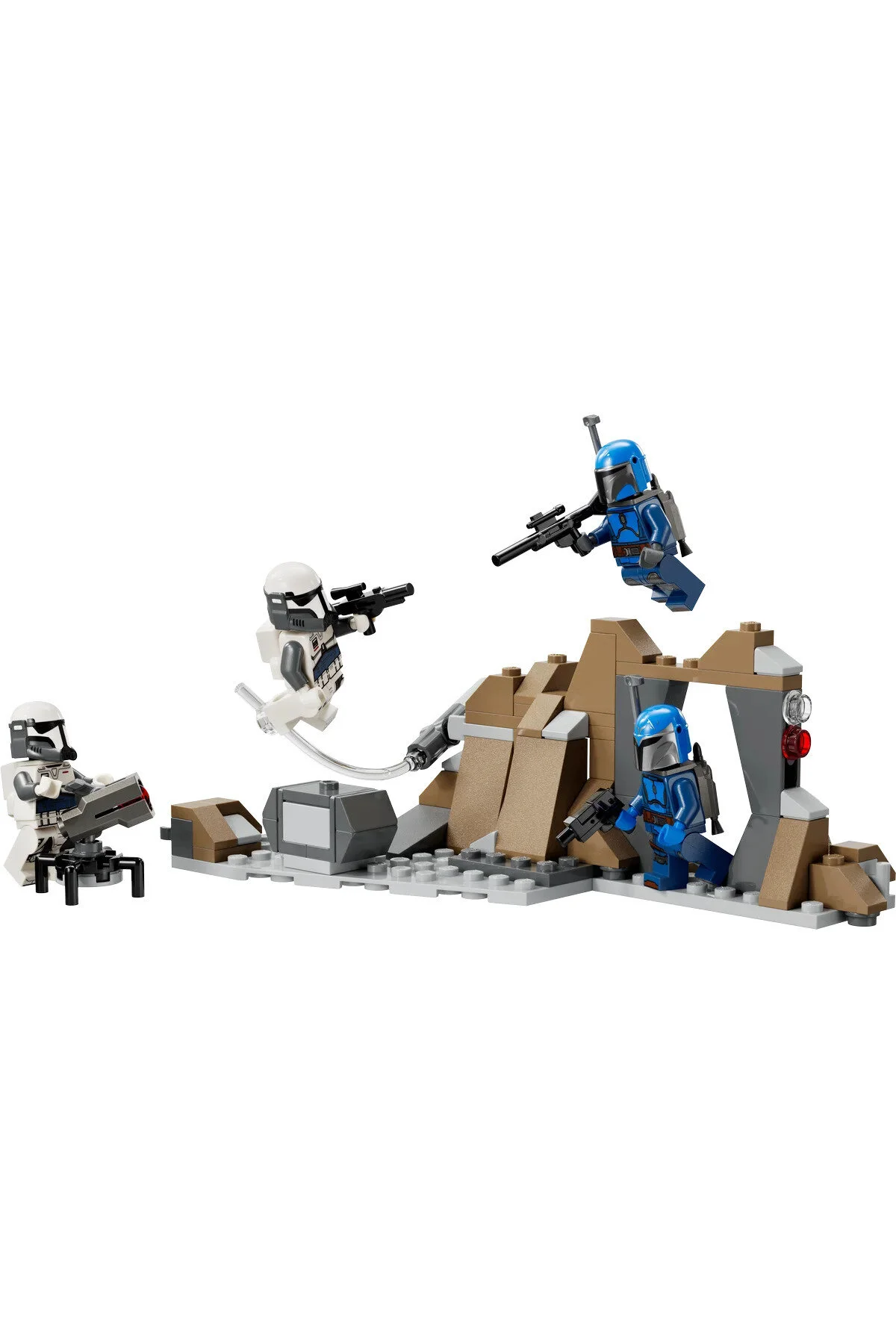 لگو و اسباب بازی های ساخت محور ® STAR WARS: THE MANDALORIAN MANDALORE™ AMBUSH BATTLE PACK 75373 6+ TOY BUILDING SET 109P از ترکیه LEGO