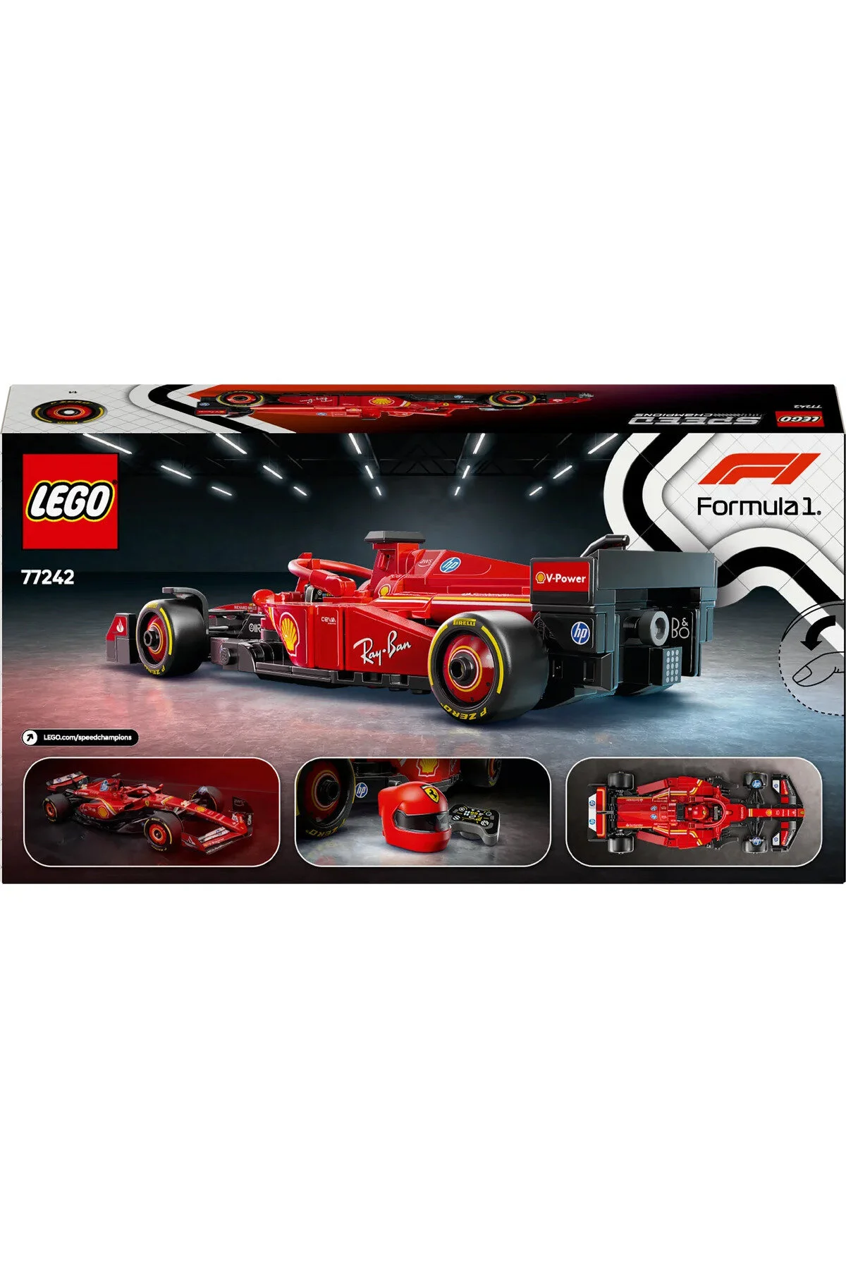لگو ماشین مسابقه ای فراری F1 مناسب برای بالای 10 سال LEGO