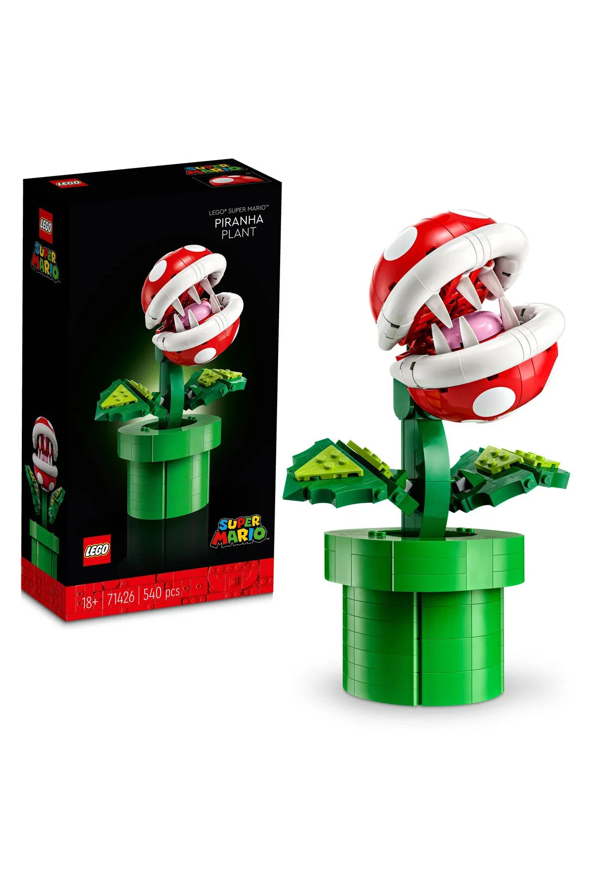 لگو و اسباب بازی های ساخت محور ® SUPER MARIO™PIRANHAPLANT 71426 مجموعه ساختمانی مدل خلاقانه برای بزرگسالان 540P از ترکیه LEGO