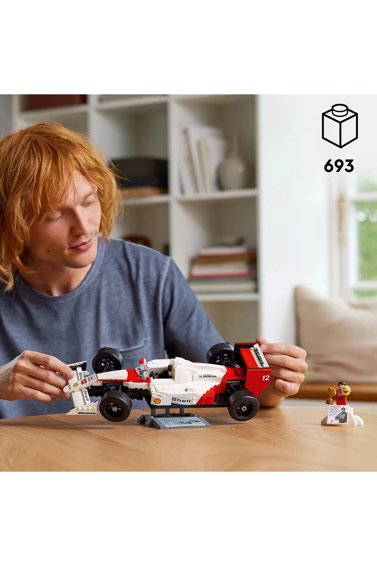 لگو و اسباب بازی های ساخت محور آیکون مک لارن MP4 4 YEYTON SENNA 10330 LEGO