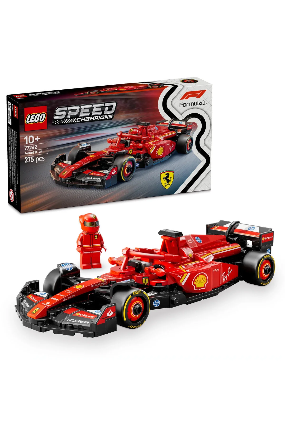 لگو ماشین مسابقه ای فراری F1 مناسب برای بالای 10 سال LEGO