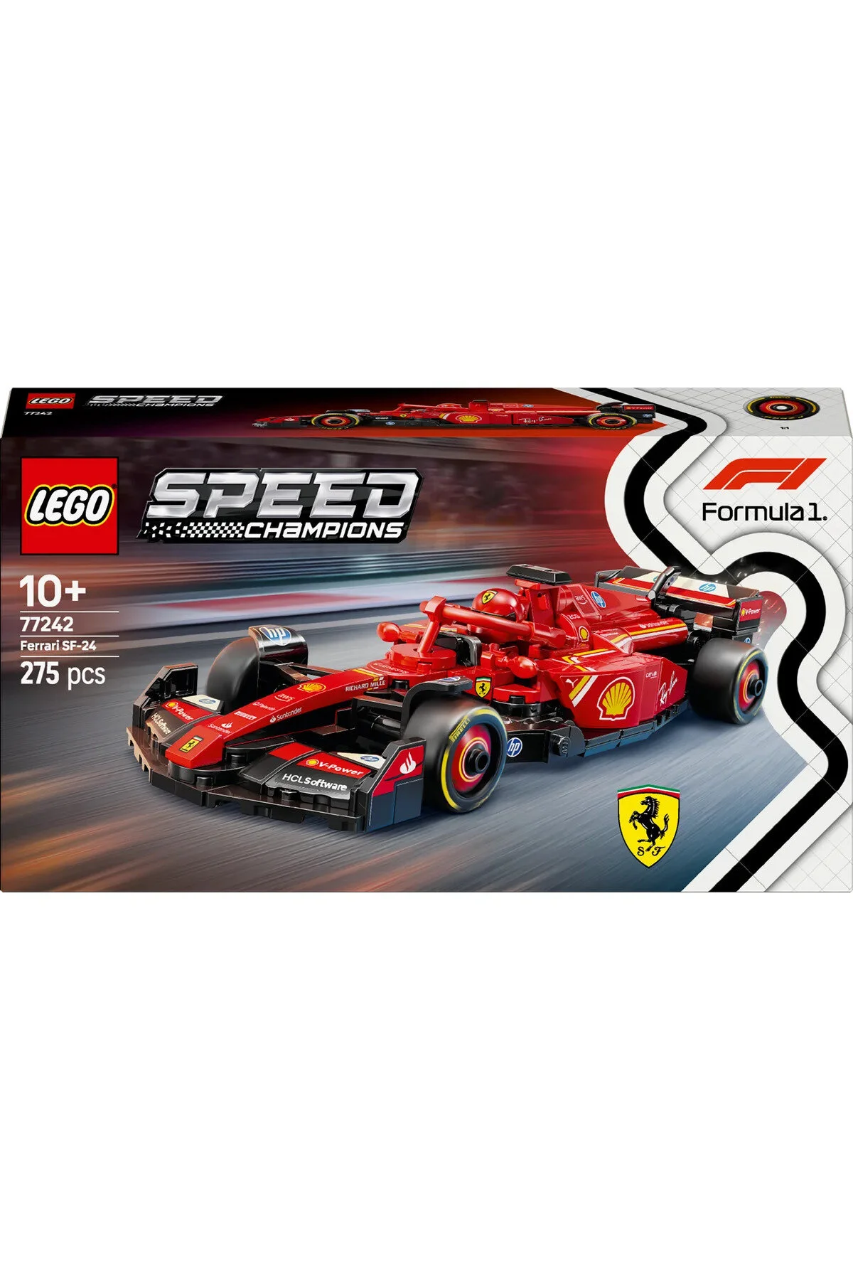 لگو ماشین مسابقه ای فراری F1 مناسب برای بالای 10 سال LEGO