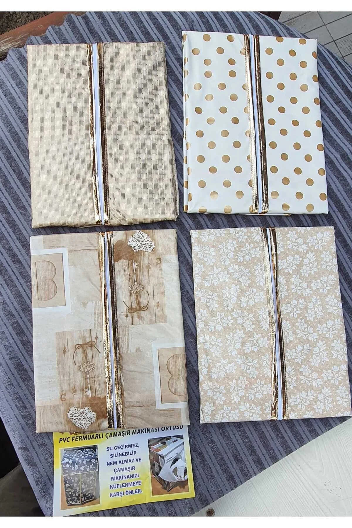 نظمدهنده حمام پوشش ماشین لباسشویی زیپ PVC aktarteks