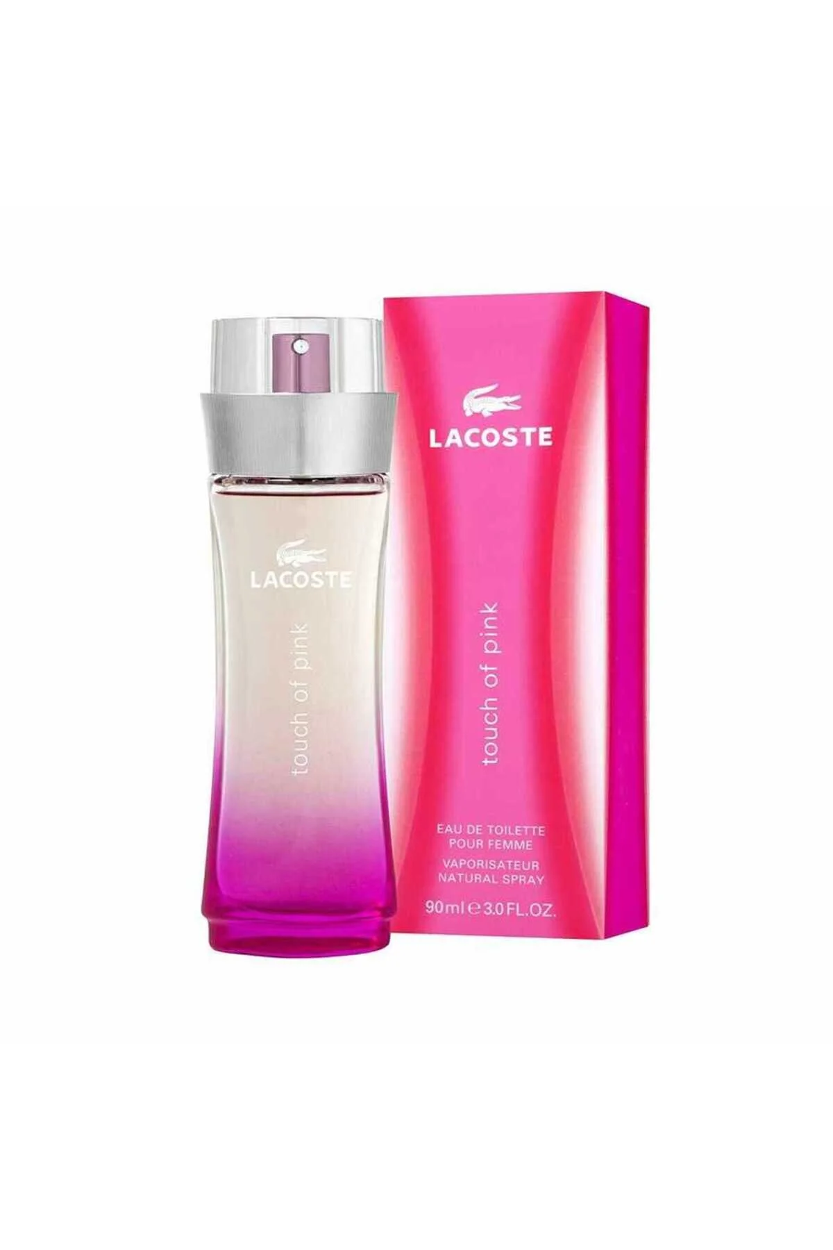 عطر زنانه لمس EDT 90 میلی لیتر صورتی Lacoste