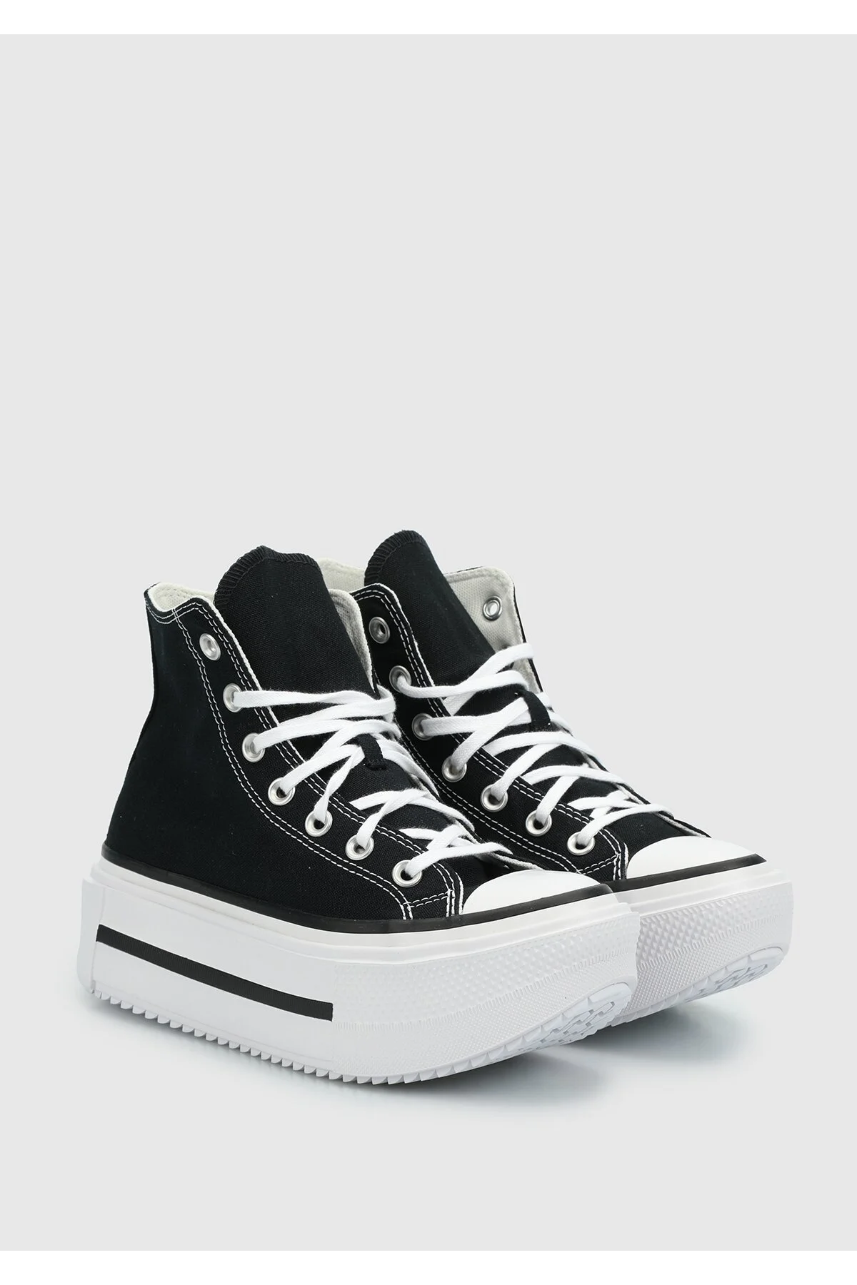 کفش پیاده روی ورزشی زنانه مشکی دو پشته چاک تیلور ALL STAR LIFT کانورس Converse